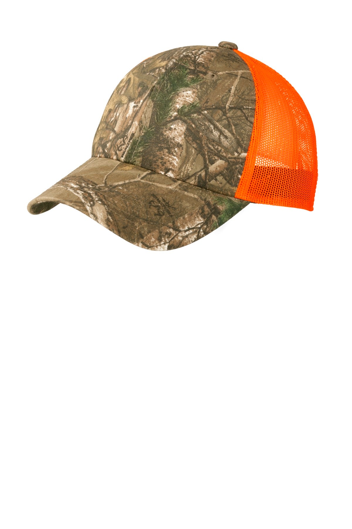 Caps Realtree Xtra/ Neon Orange OSFA Port Authority