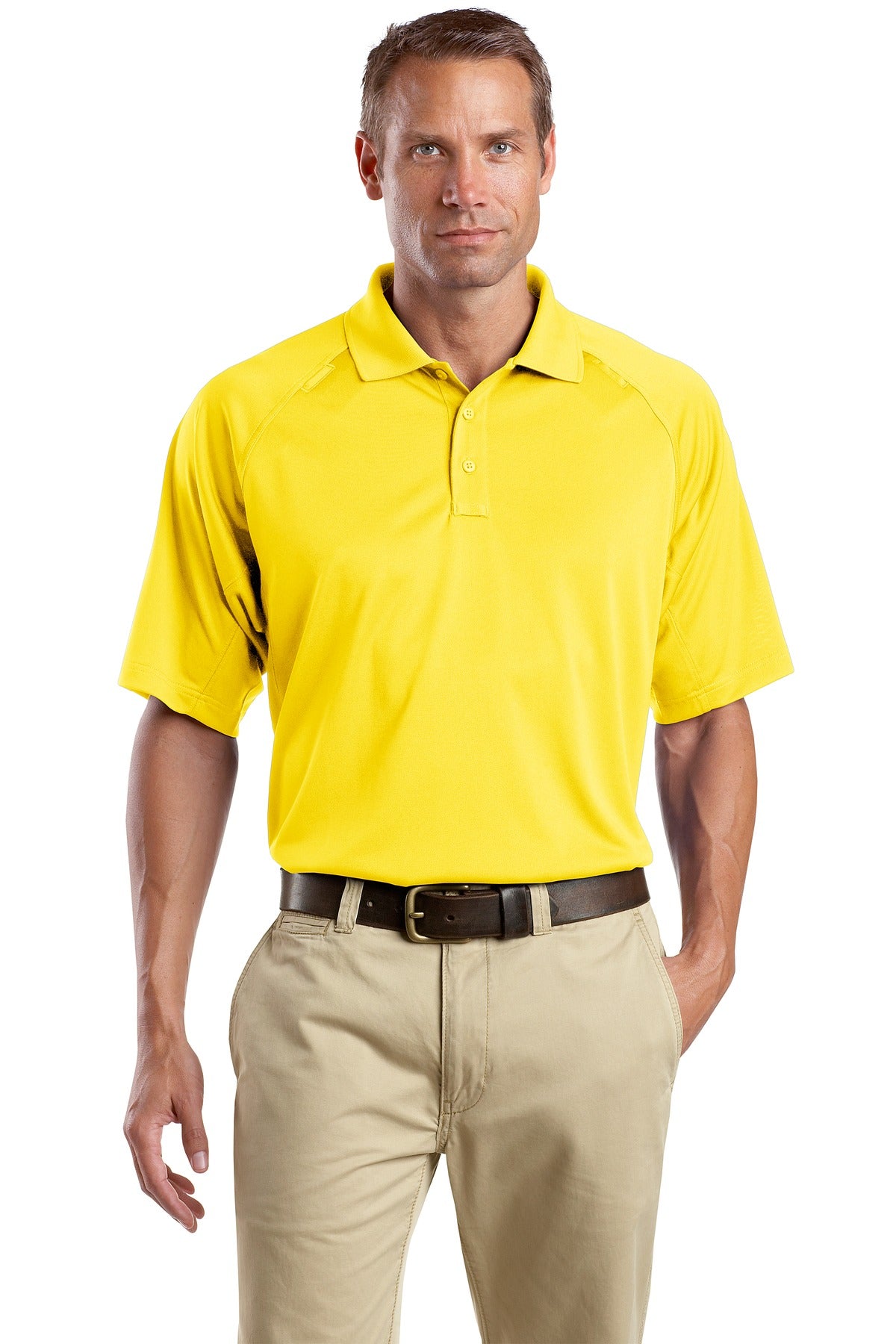 Polos/Knits Yellow CornerStone