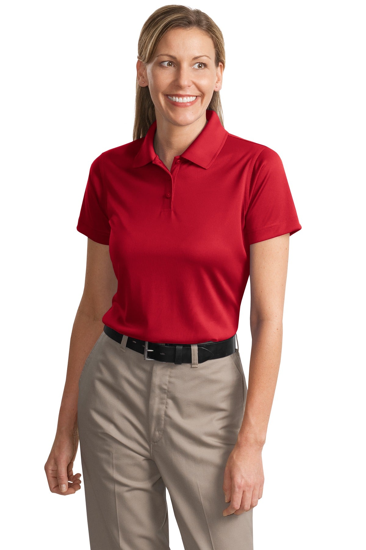 Ladies Red CornerStone
