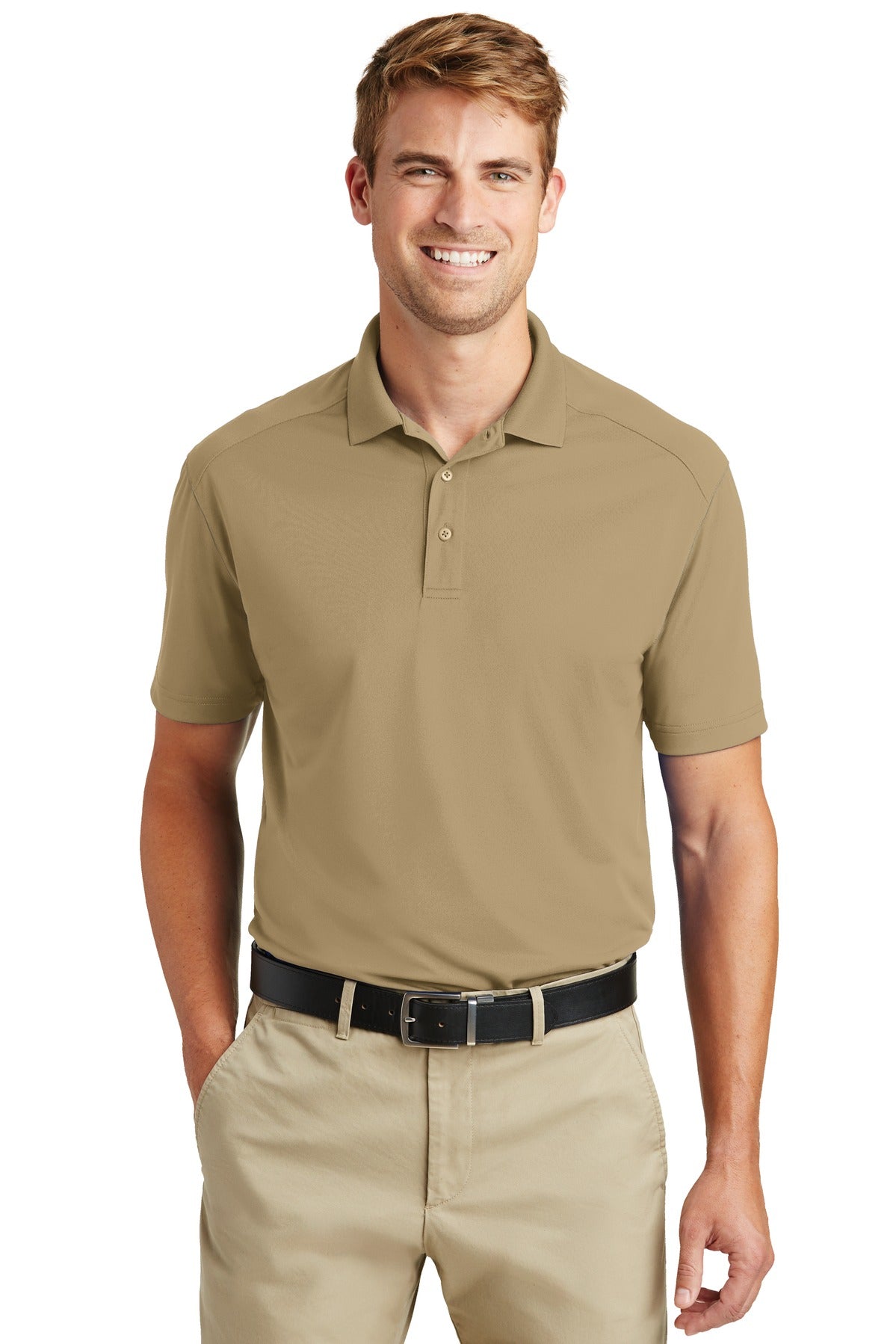 Polos/Knits Tan CornerStone