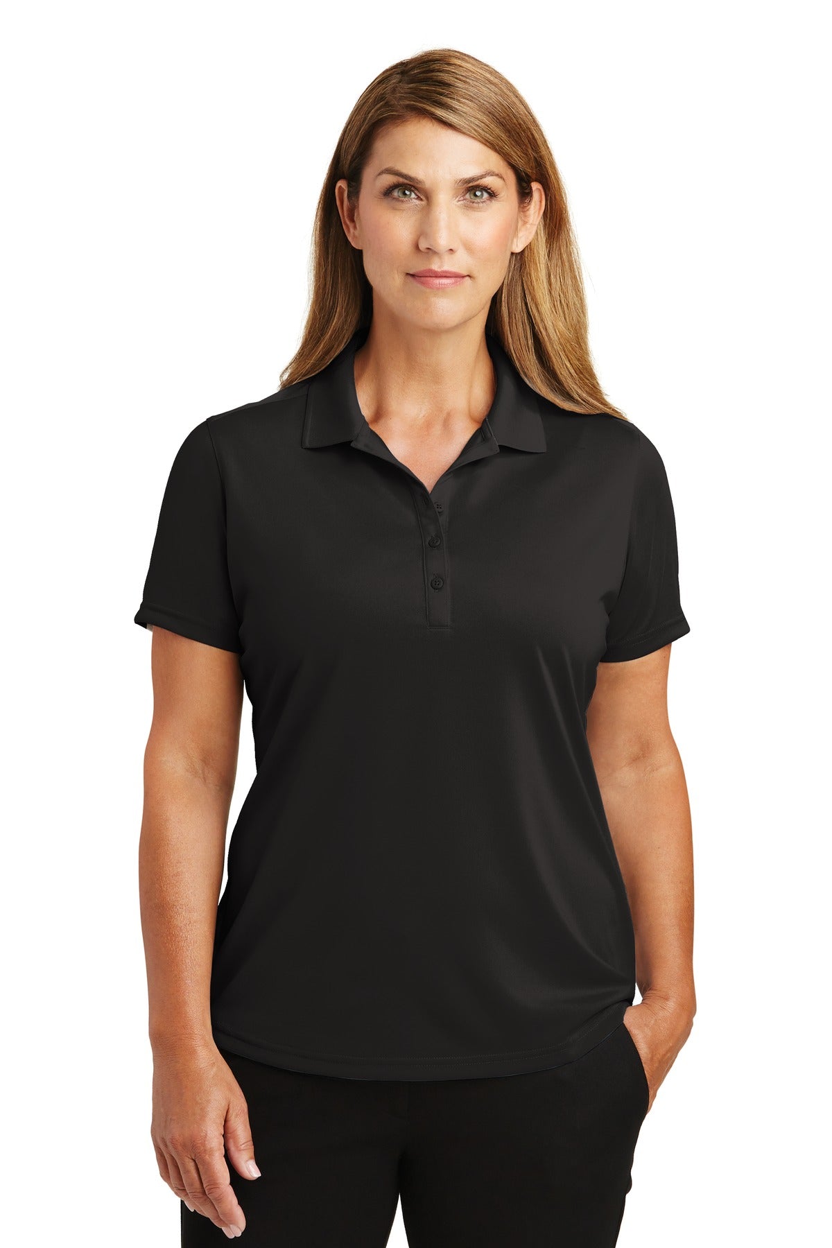 Ladies Black CornerStone