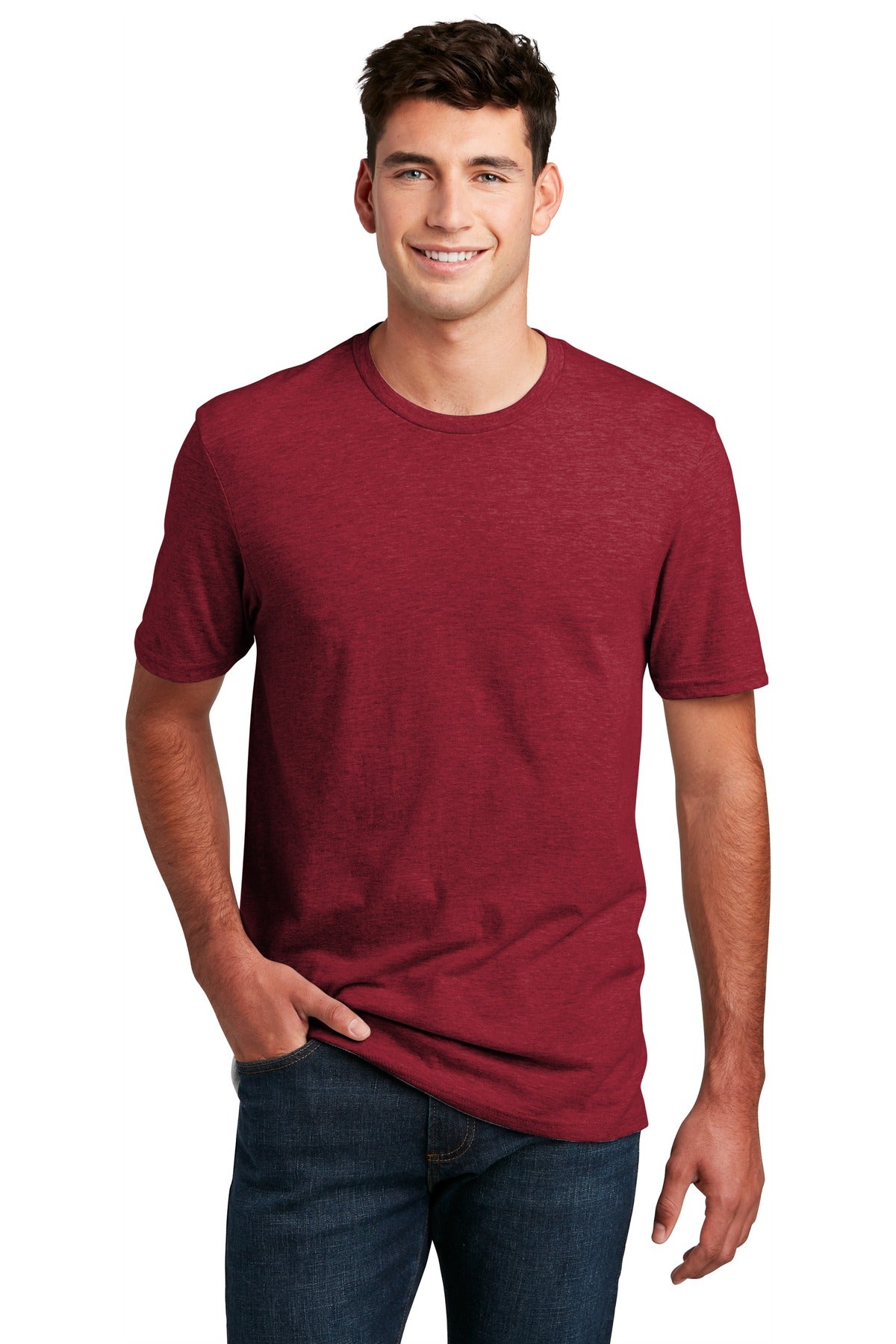 T-Shirts Red Fleck District