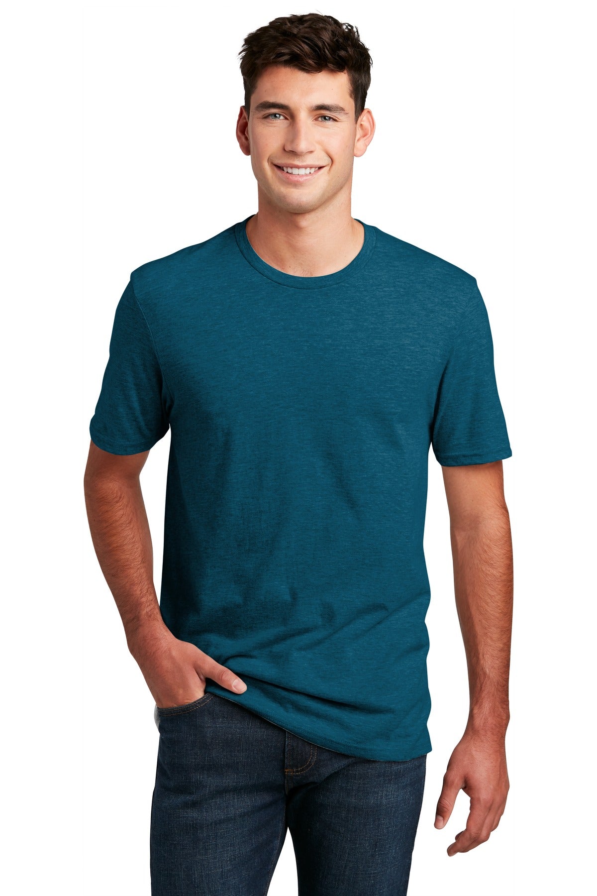 T-Shirts Deep Turquoise Fleck District