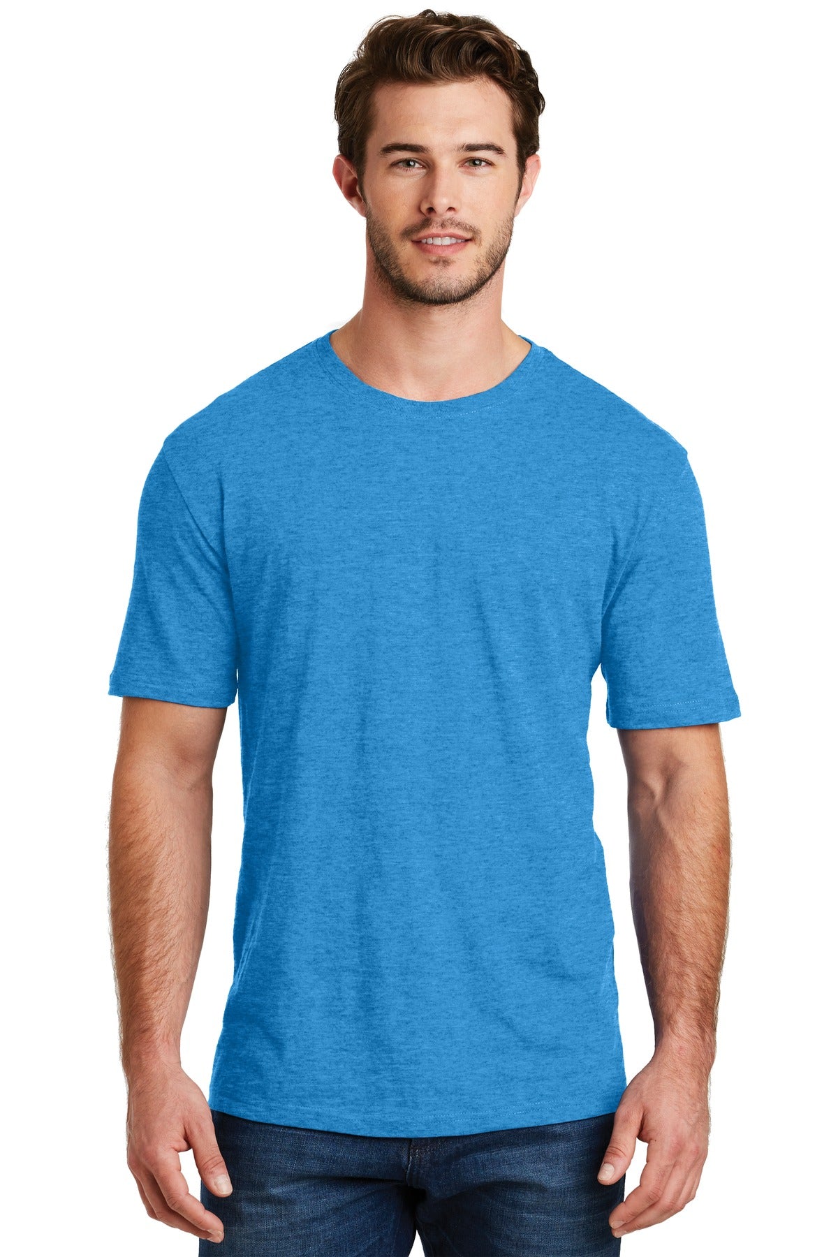 T-Shirts Heathered Bright Turquoise District