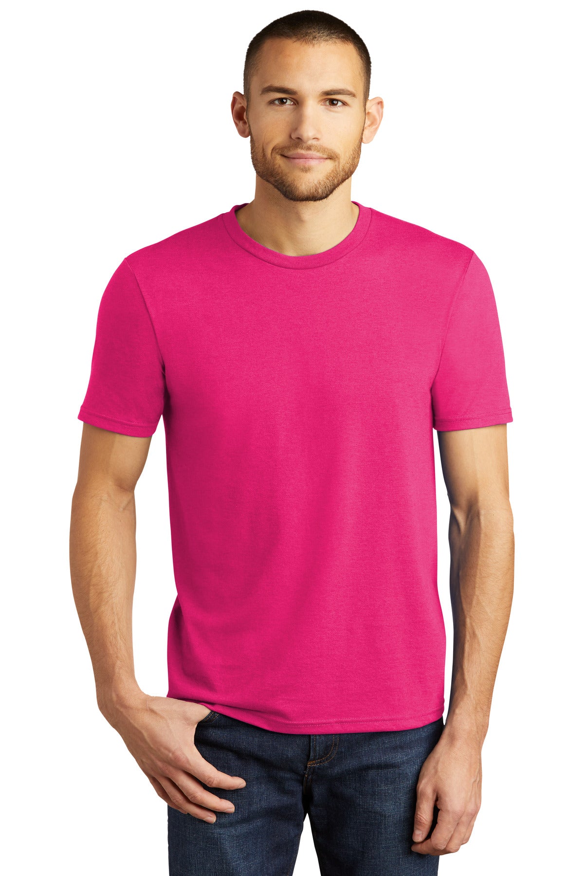 T-Shirts Fuchsia Frost District