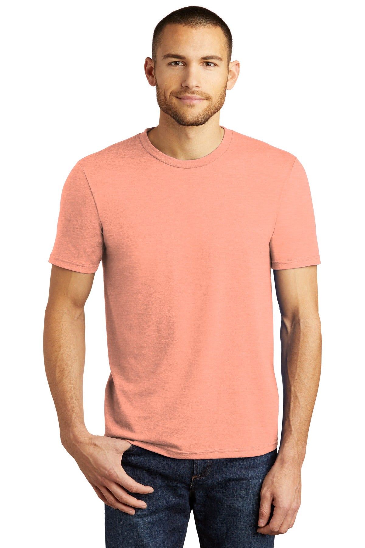 T-Shirts Heathered Dusty Peach District