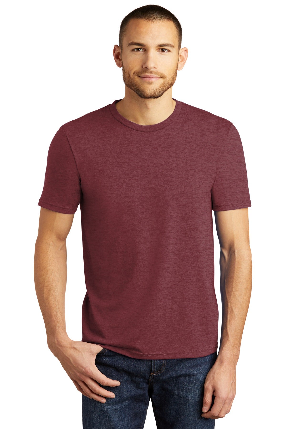 T-Shirts Maroon Frost District