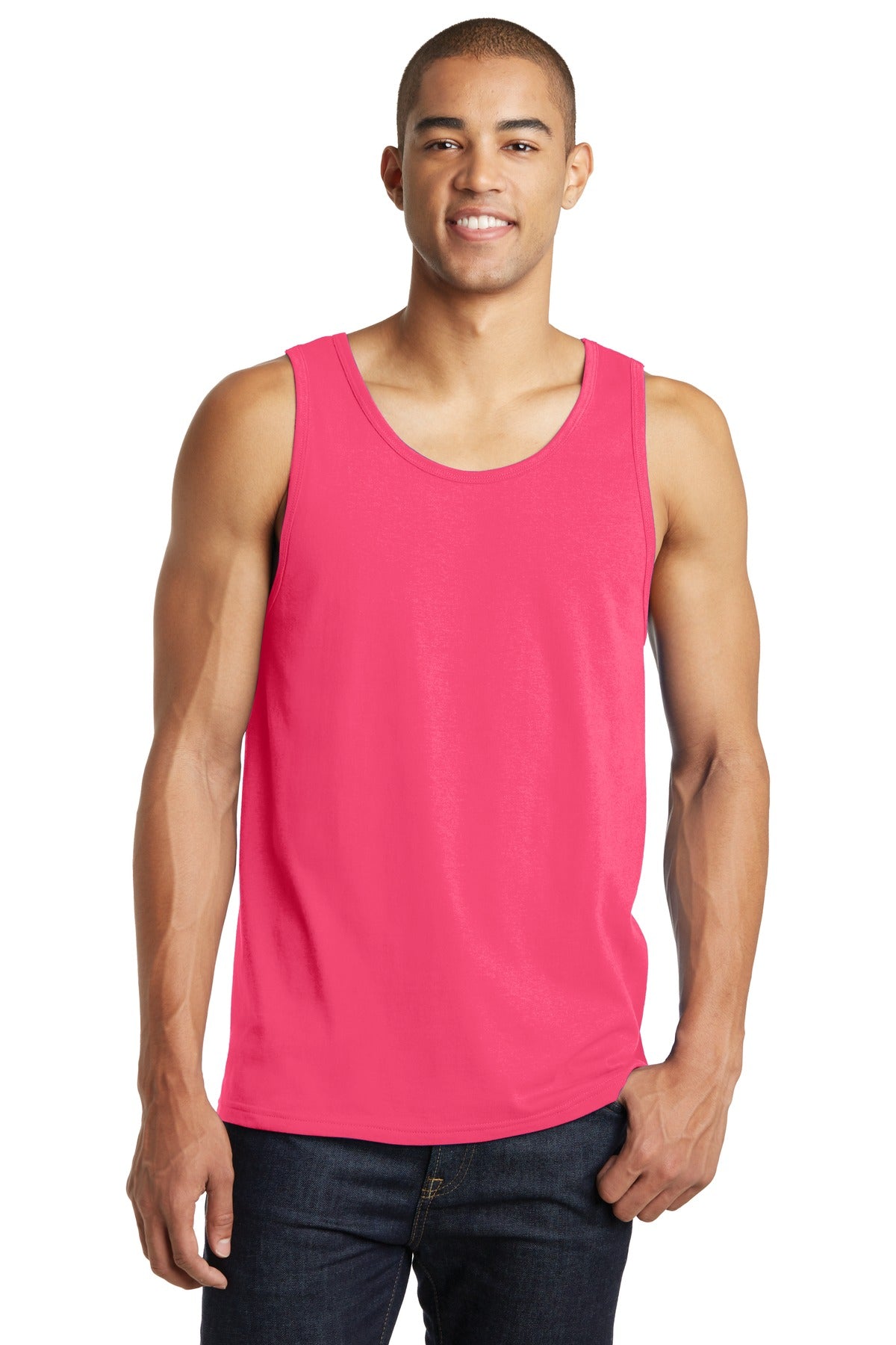 T-Shirts Neon Pink District