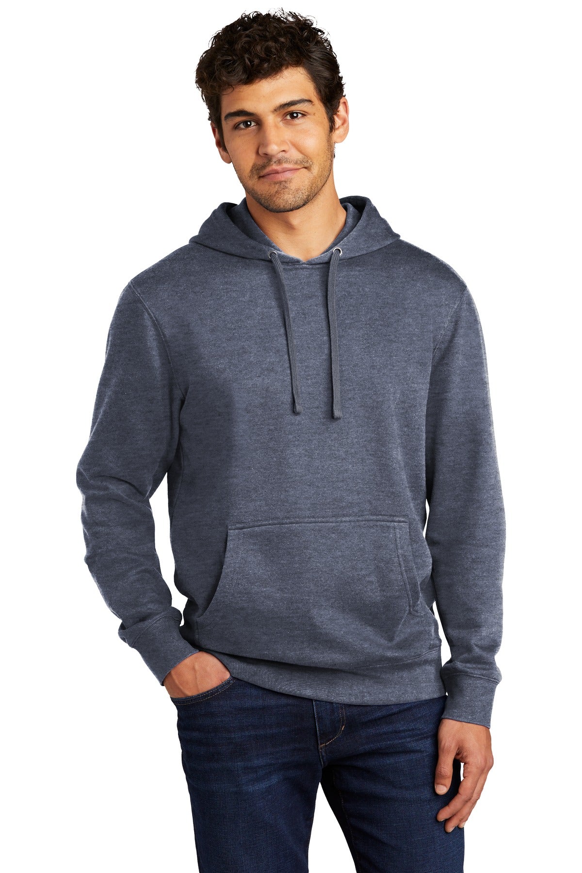 Sweatshirts/Fleece Heathered Navy District