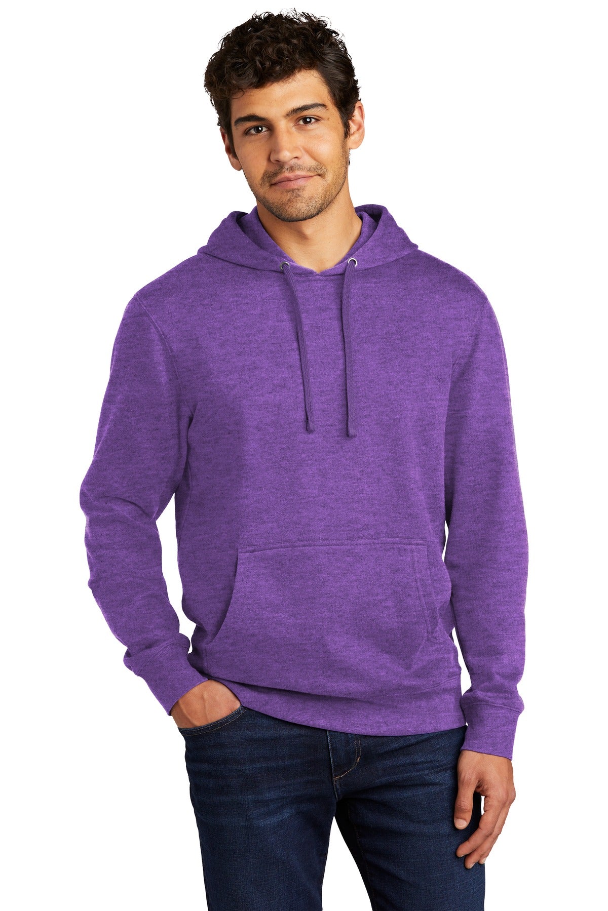 Sweatshirts/Fleece Heathered Purple District
