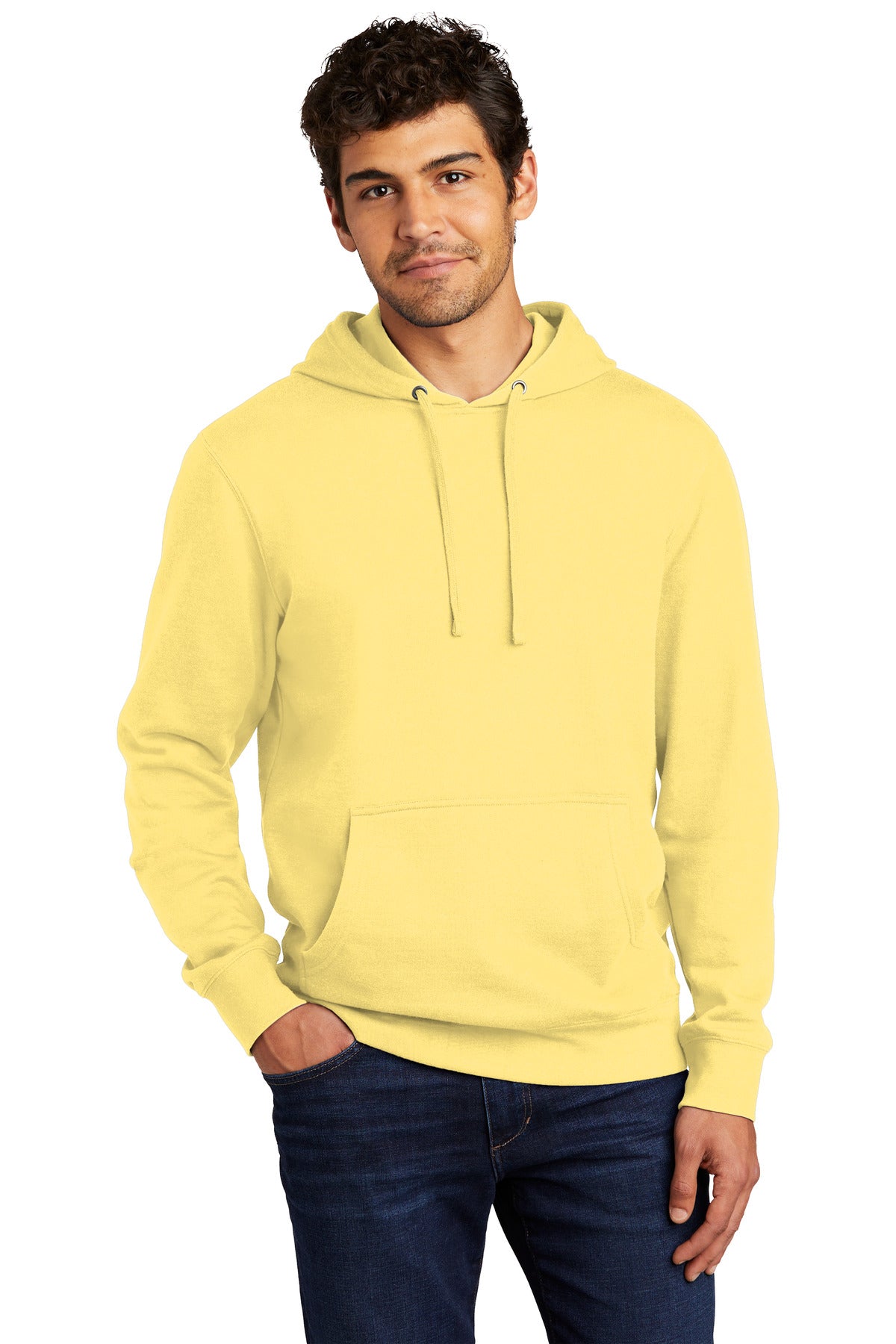 Sweatshirts/Fleece Light Yellow District
