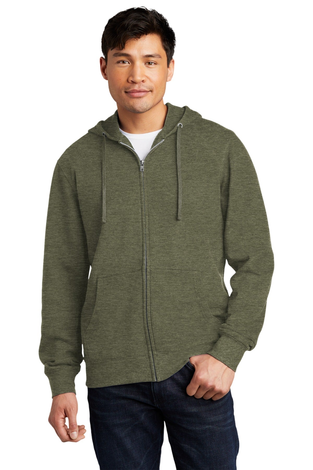 Sweatshirts/Fleece Heathered Olive District
