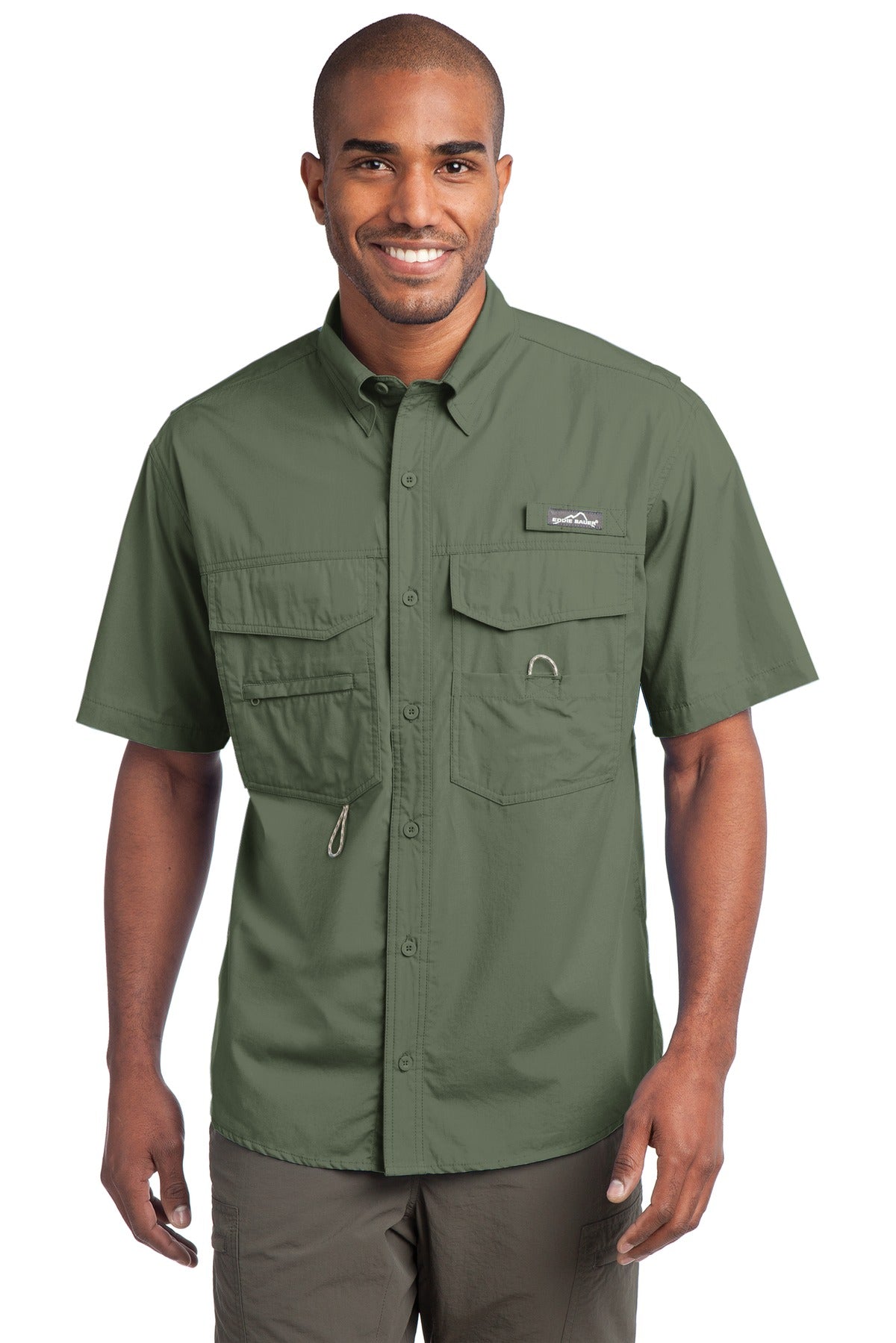 Woven Shirts Seagrass Green Eddie Bauer