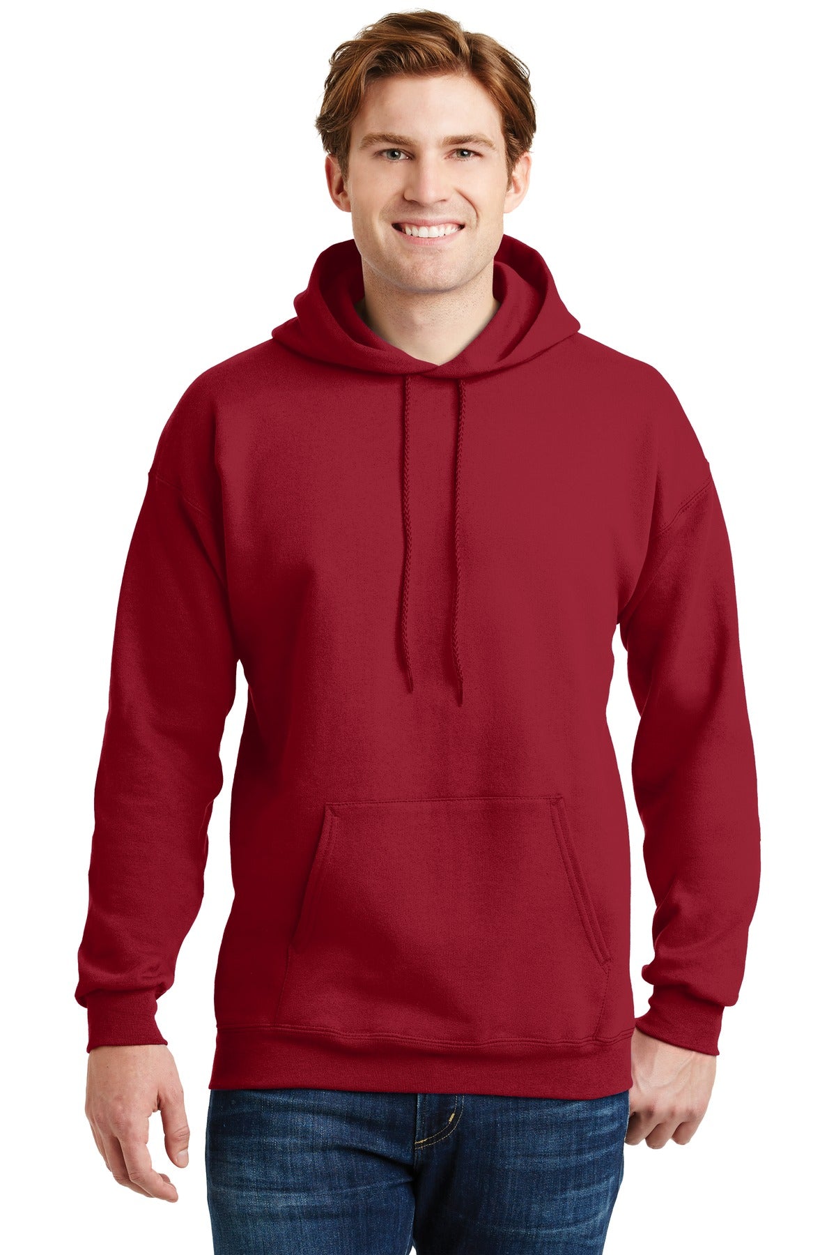 Sweatshirts/Fleece Deep Red Hanes