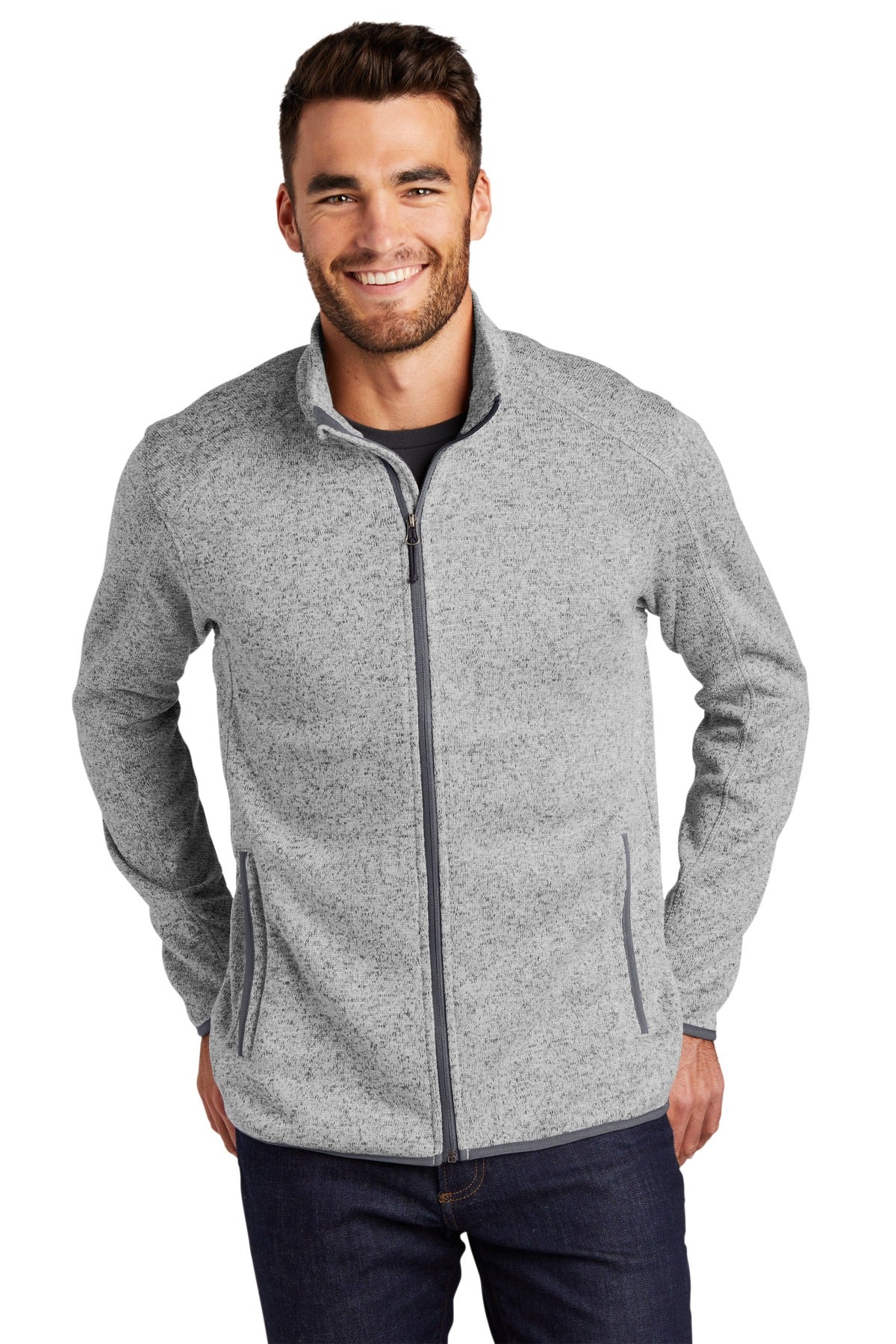 Outerwear Grey Heather Port Authority