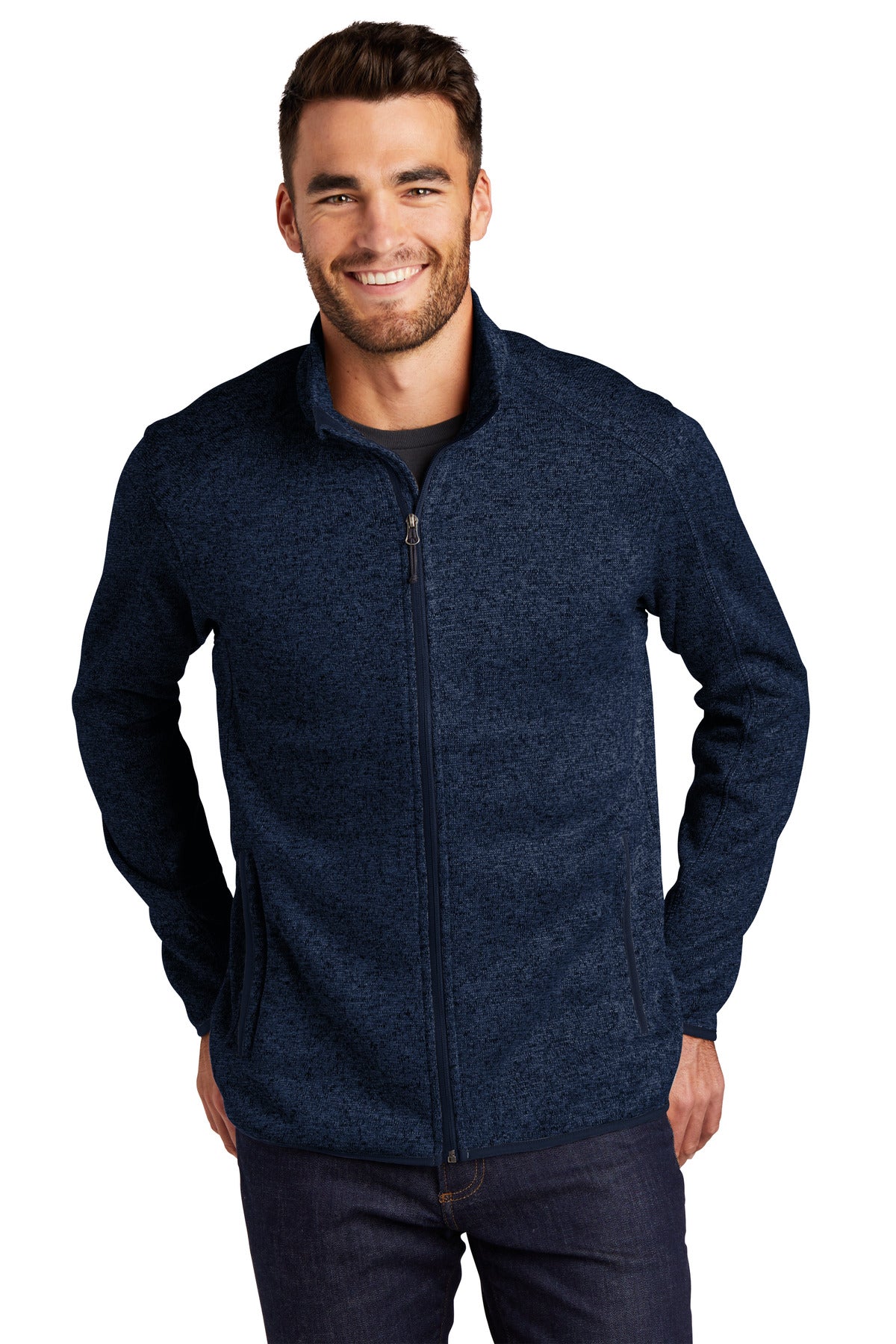 Outerwear River Blue Navy Heather Port Authority