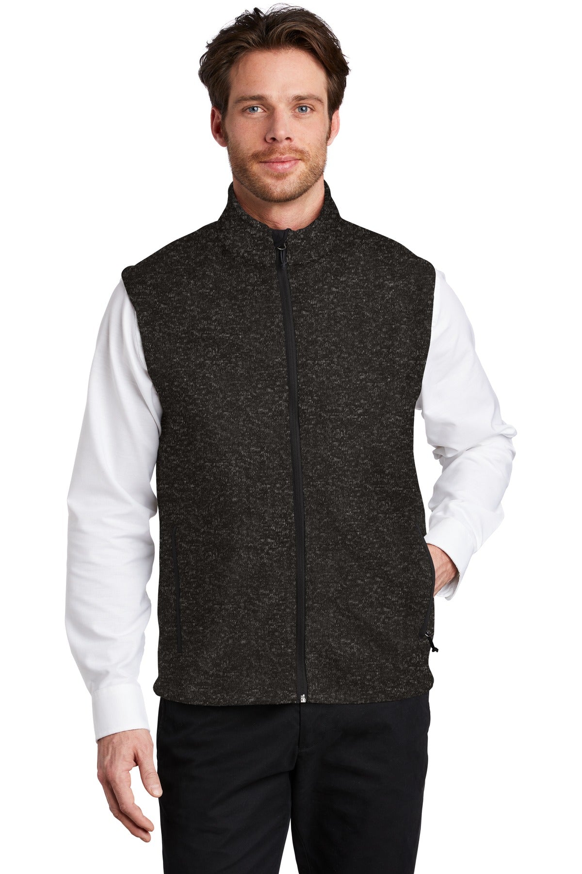Outerwear Black Heather Port Authority