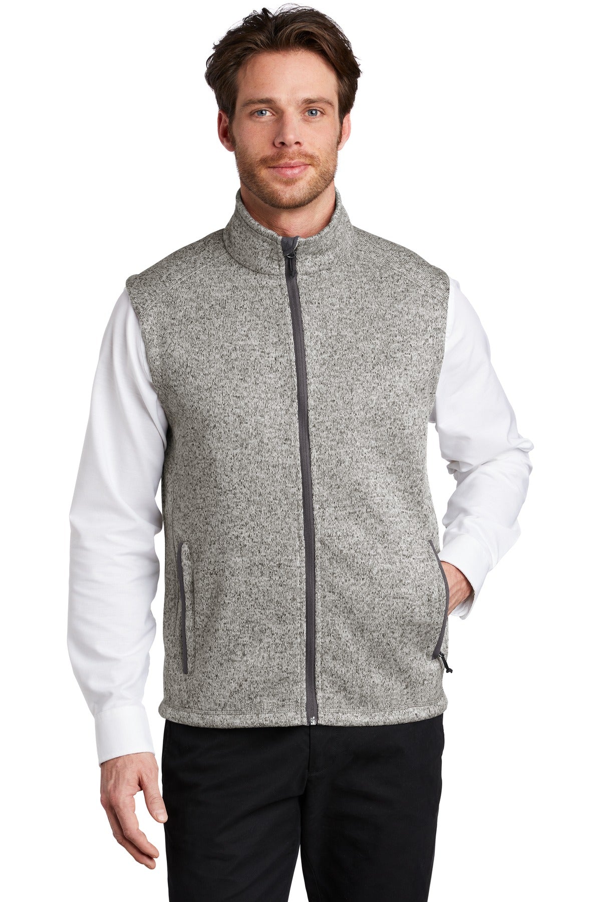 Outerwear Grey Heather Port Authority