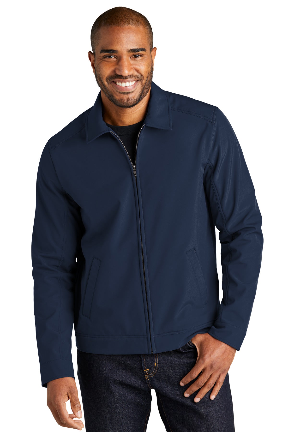 Outerwear Dress Blue Navy Port Authority