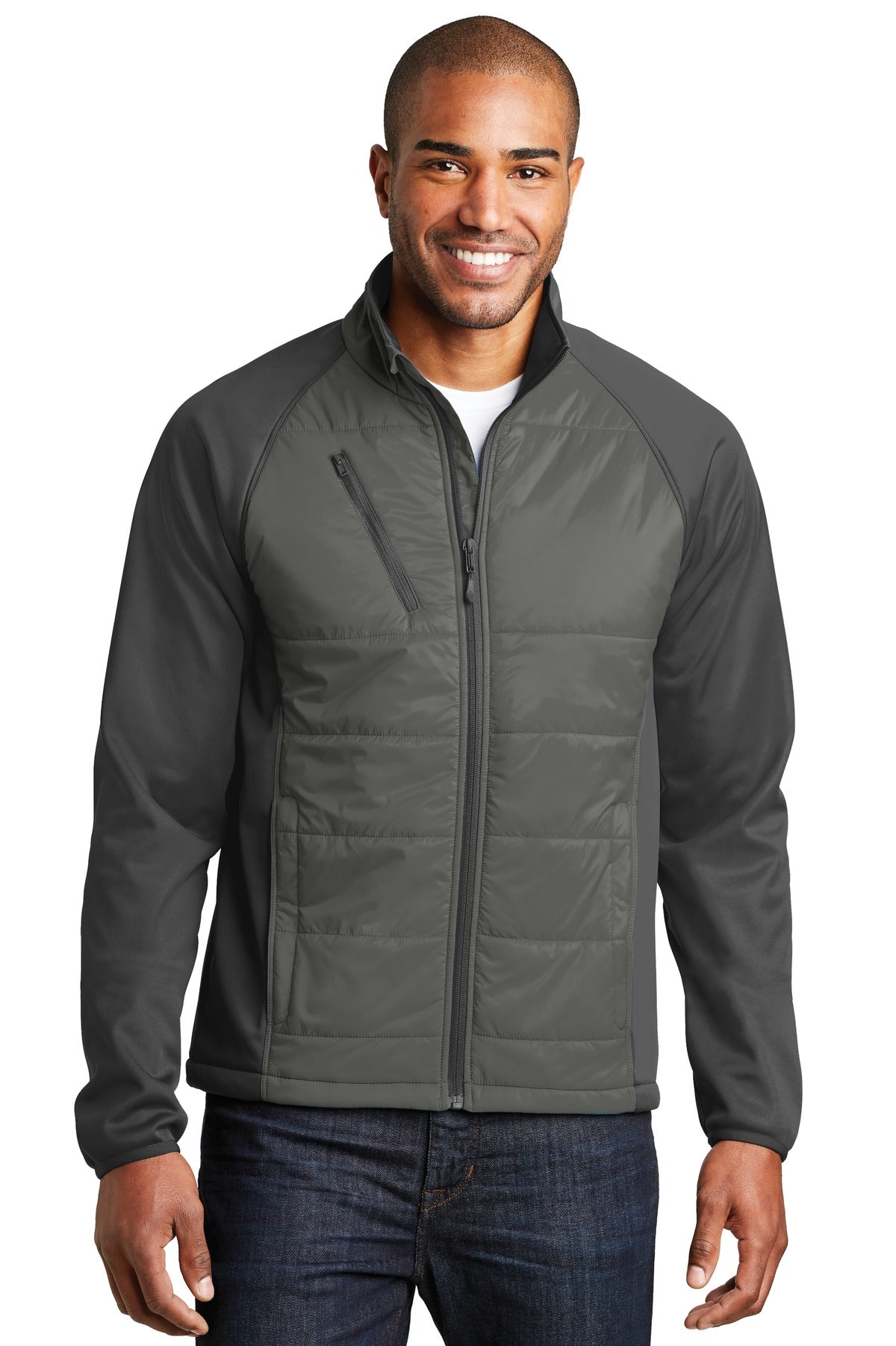 Outerwear Smoke Grey/ Grey Steel Port Authority