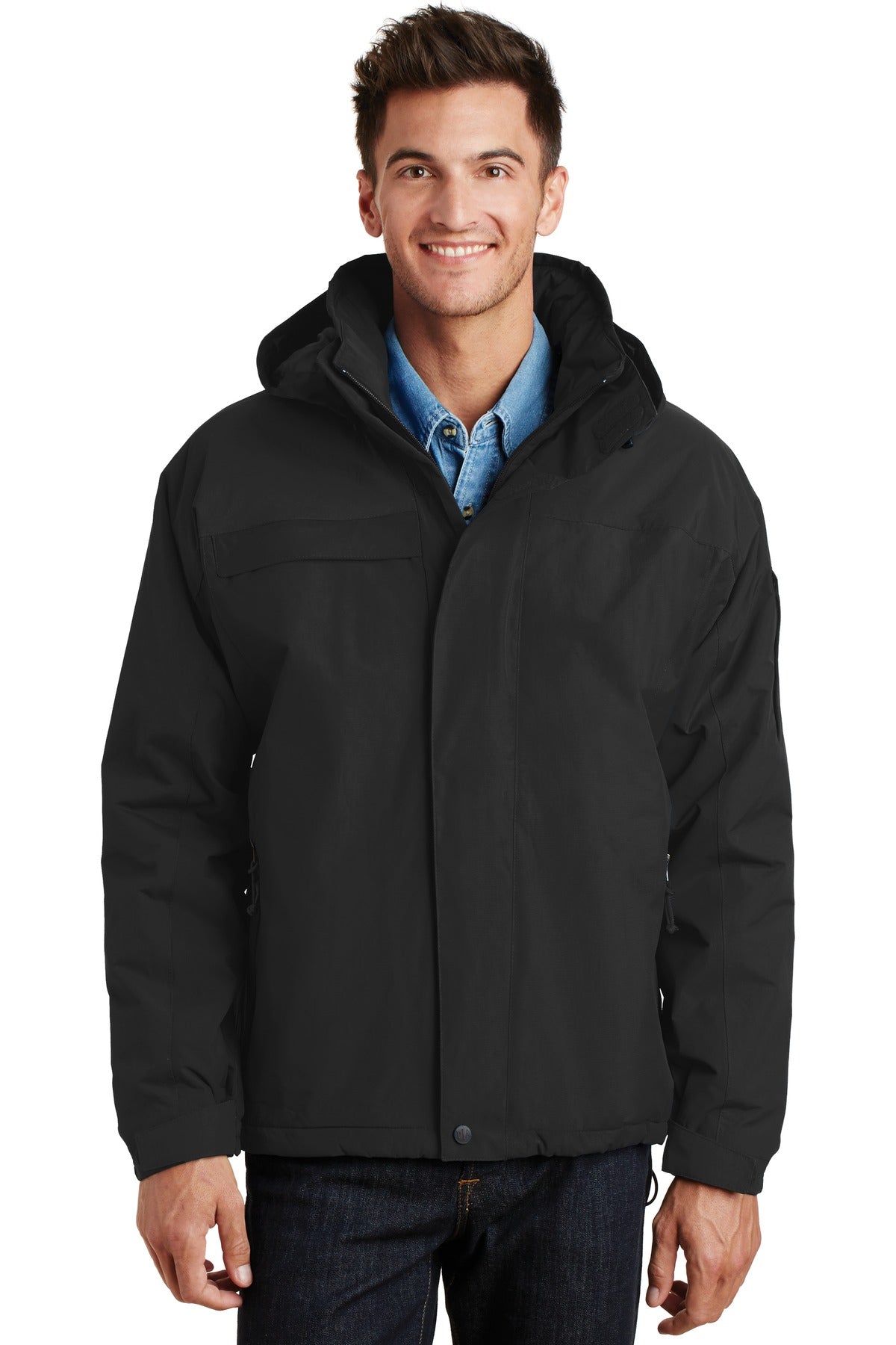 Outerwear Black/ Black Port Authority