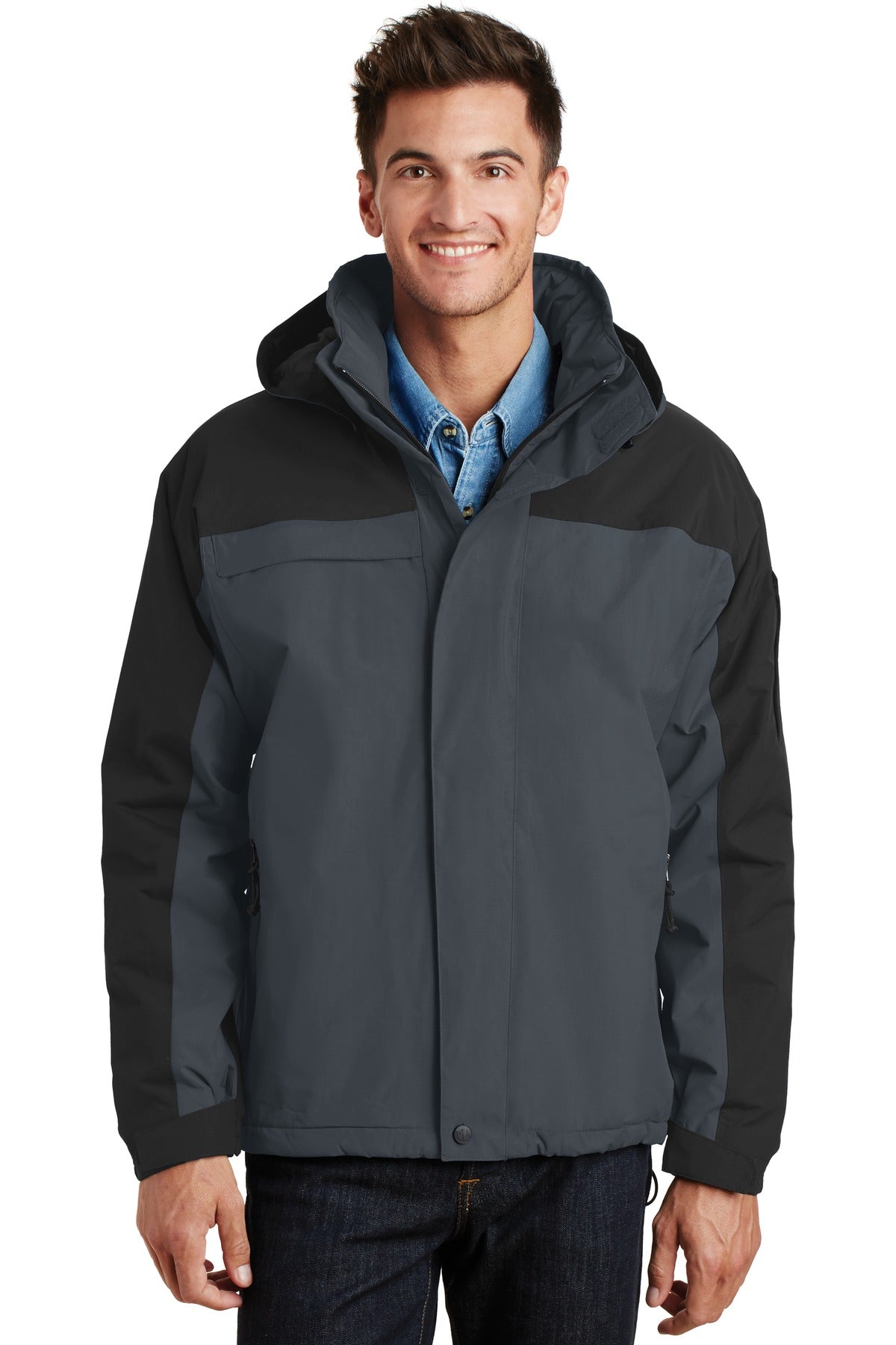 Outerwear Graphite/ Black Port Authority