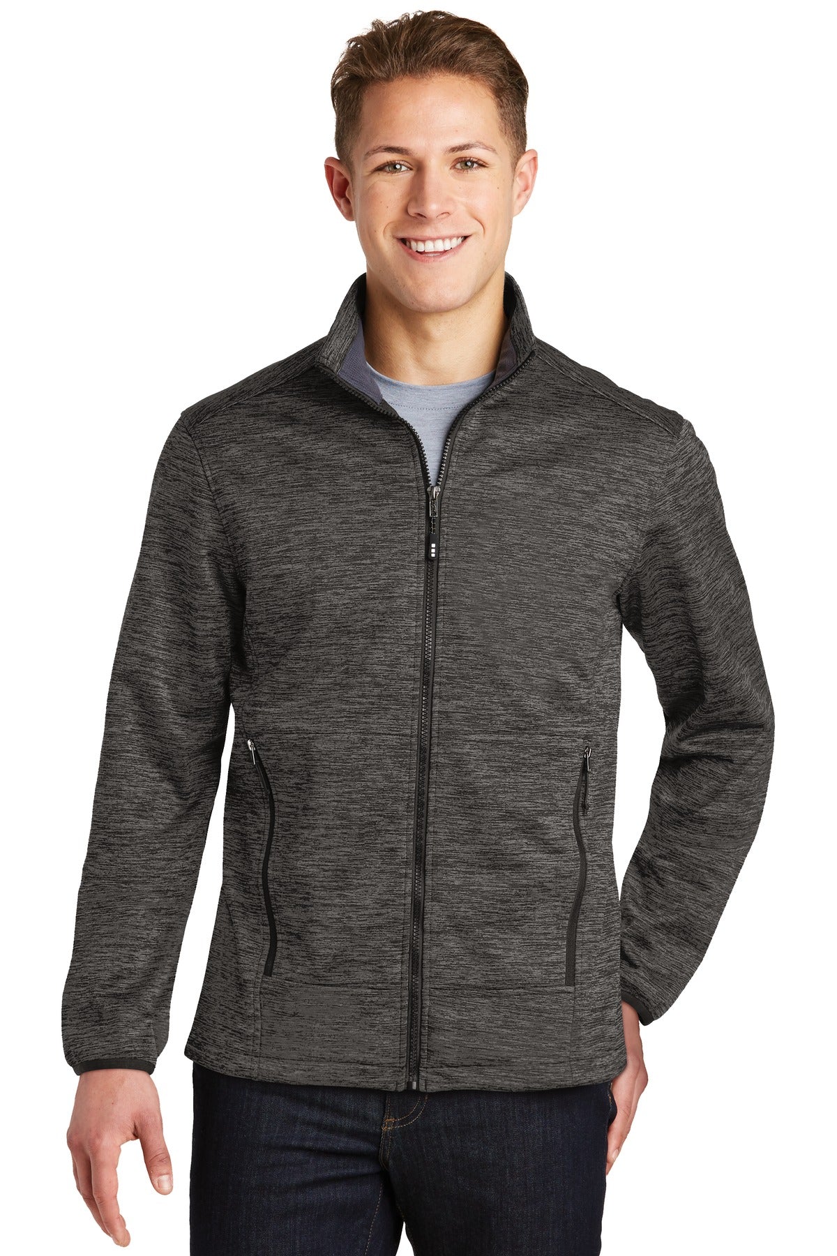 Outerwear Grey-Black Electric Sport-Tek
