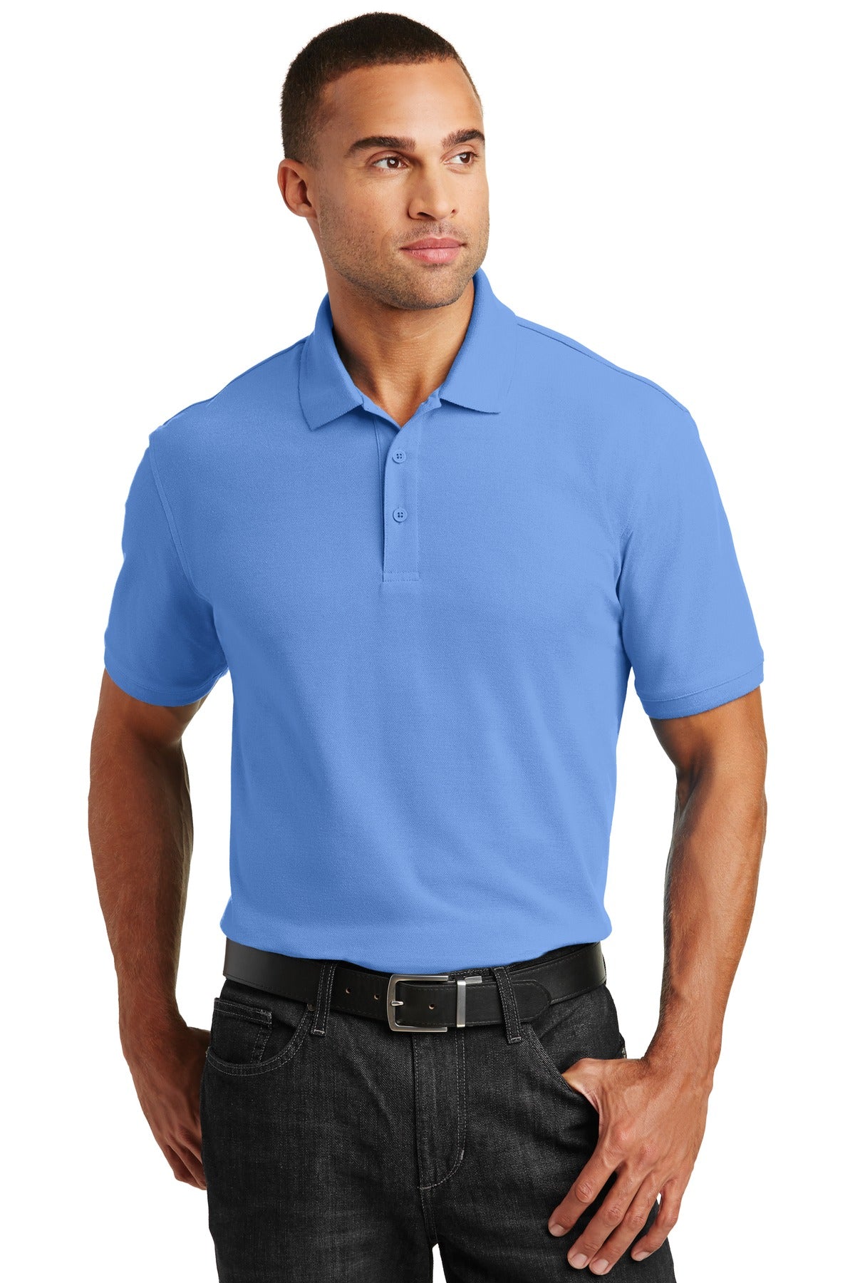 Polos/Knits Carolina Blue Port Authority