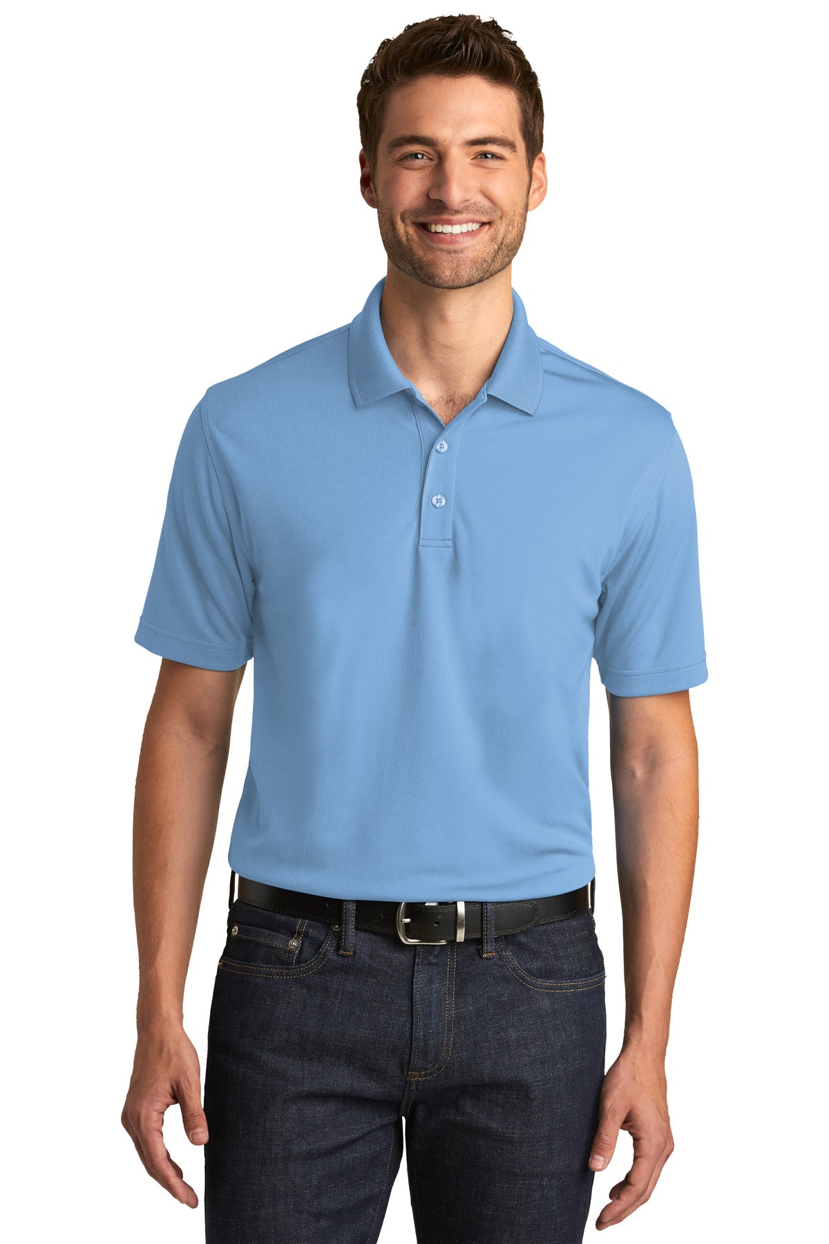 Polos/Knits Carolina Blue Port Authority