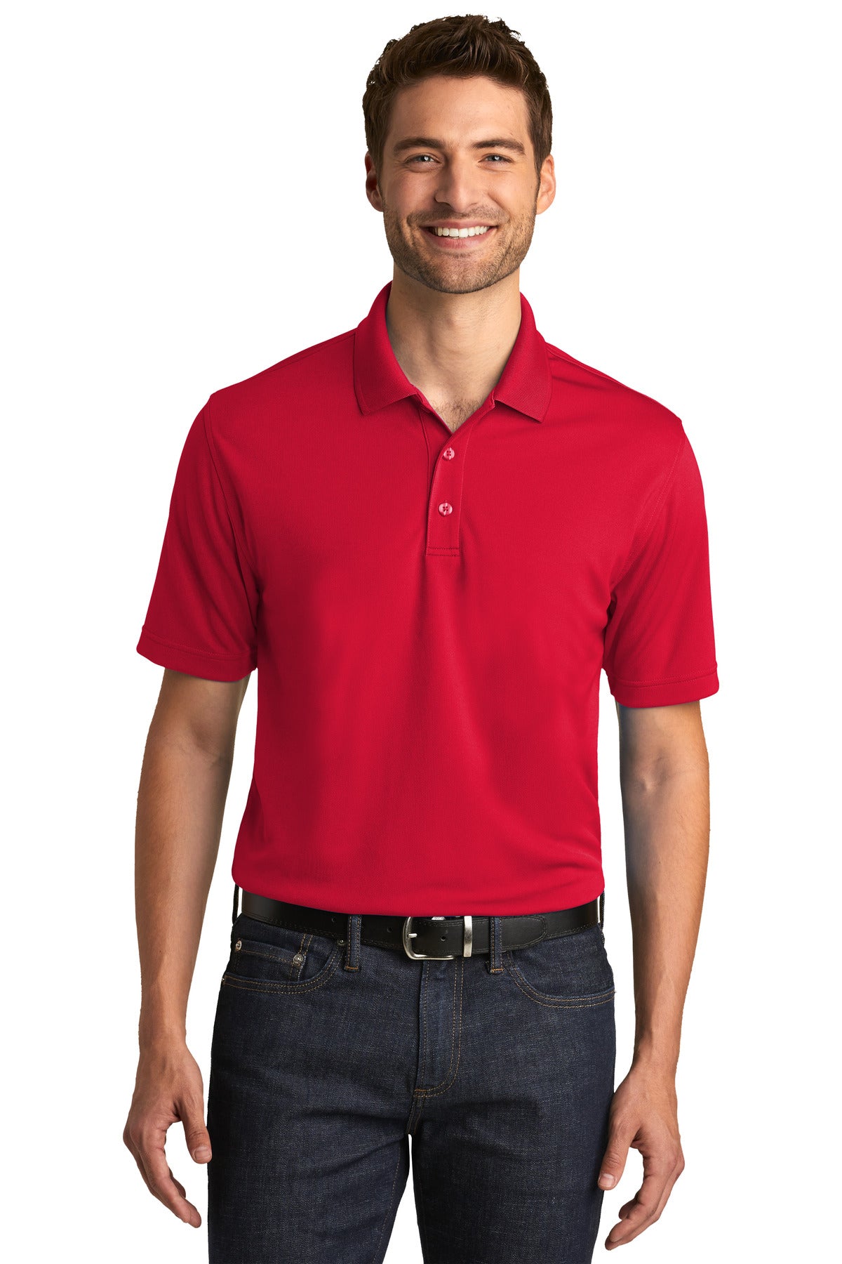 Polos/Knits Rich Red Port Authority