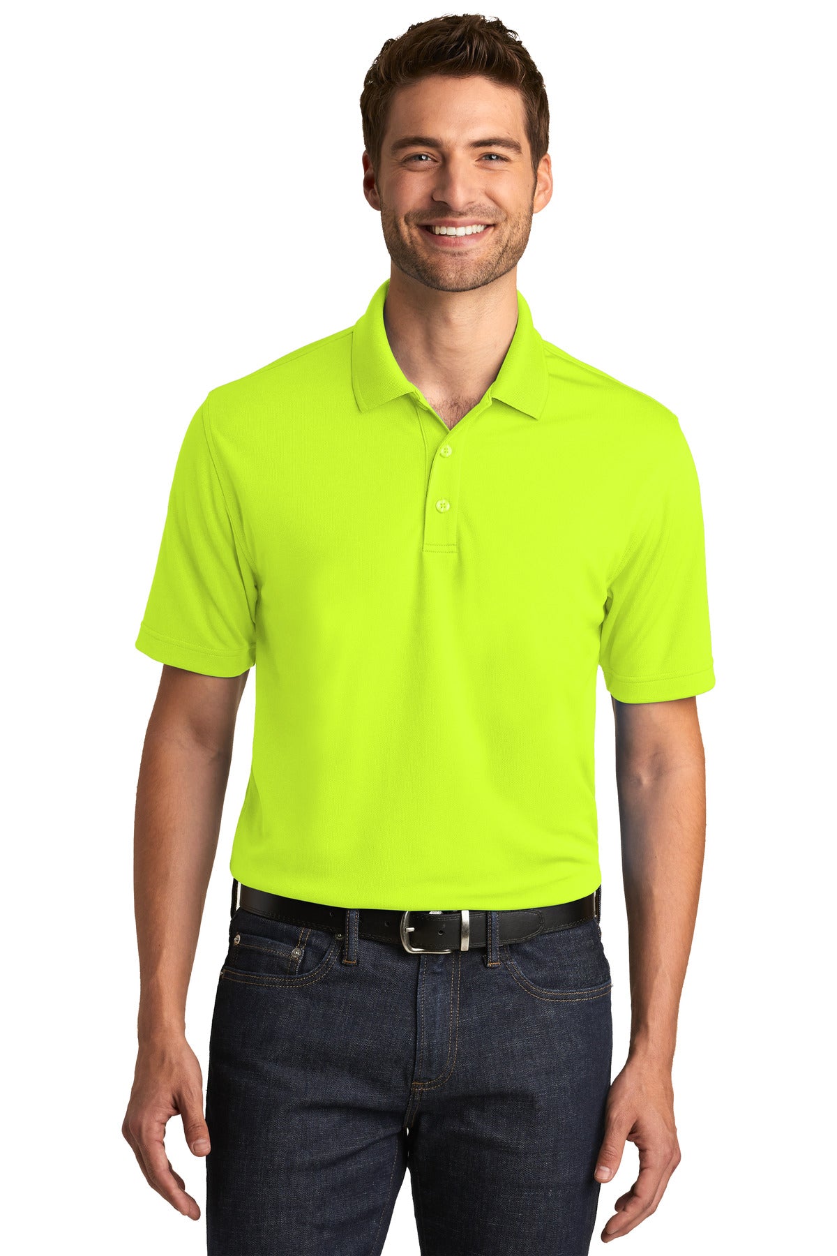 Polos/Knits Safety Yellow Port Authority