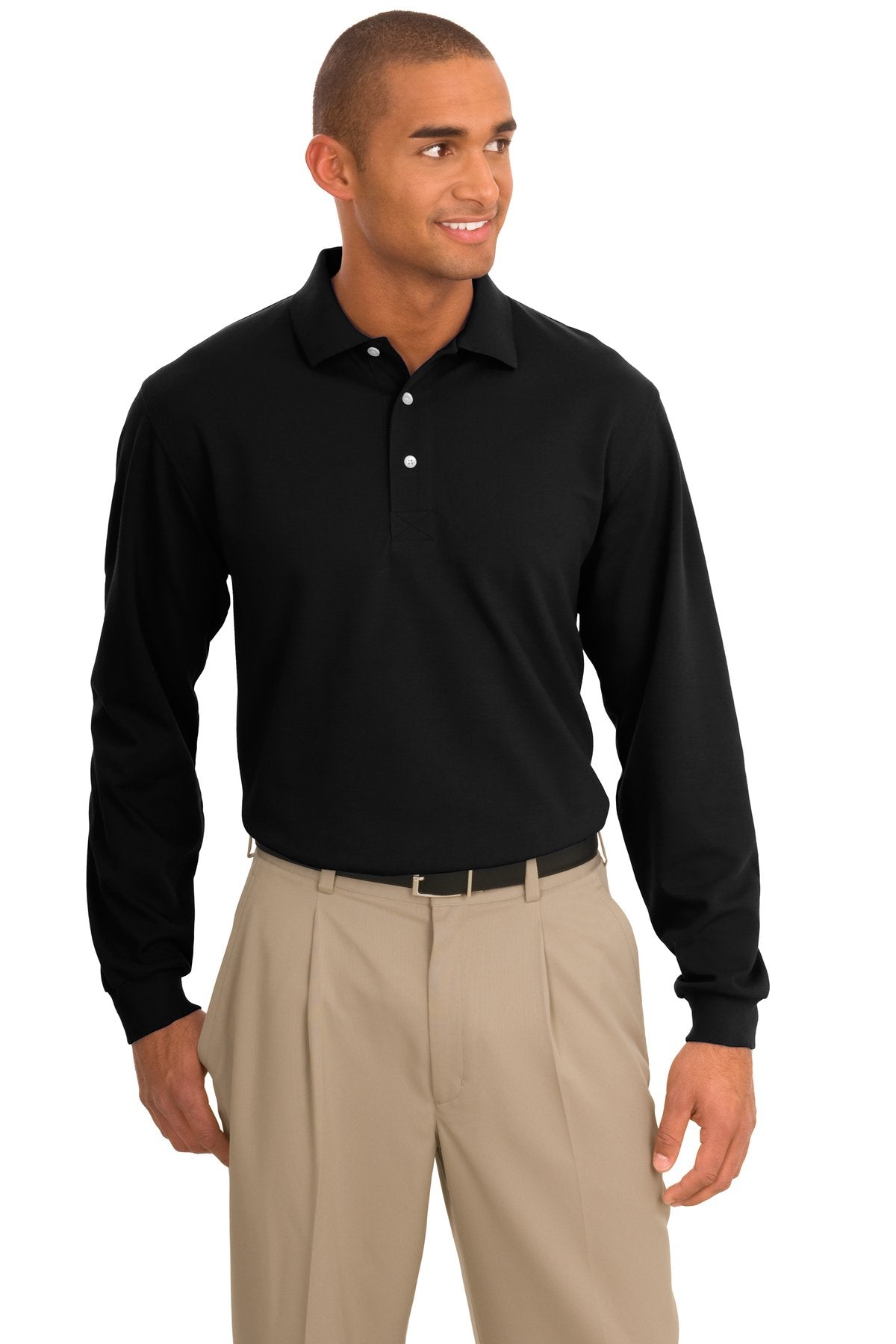 Polos/Knits Jet Black Port Authority