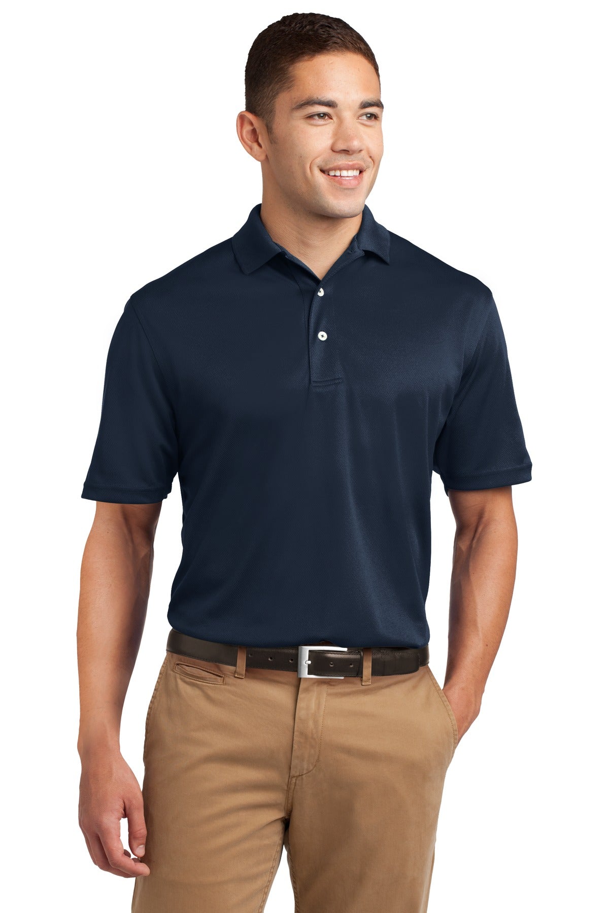 Polos/Knits Navy Sport-Tek