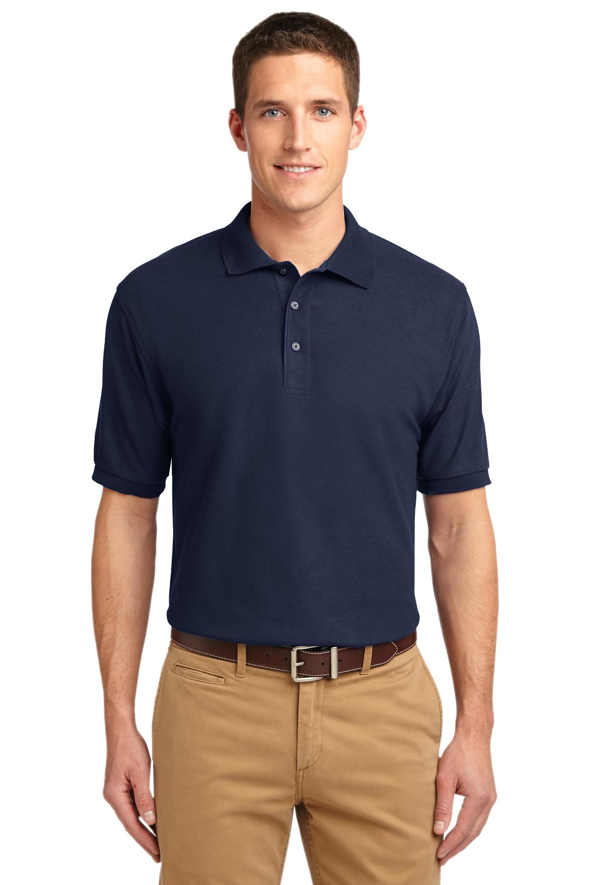 Polos/Knits Navy Port Authority