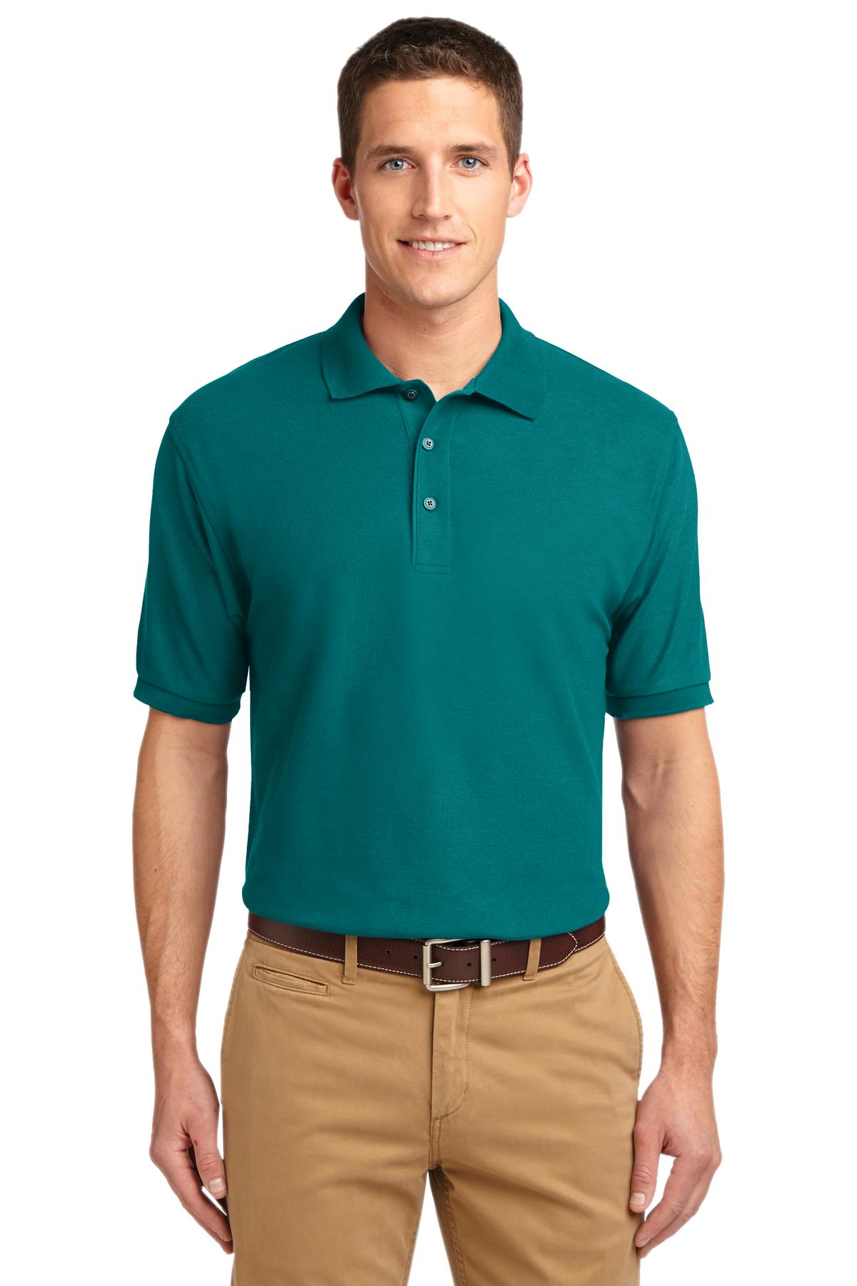 Polos/Knits Teal Green Port Authority