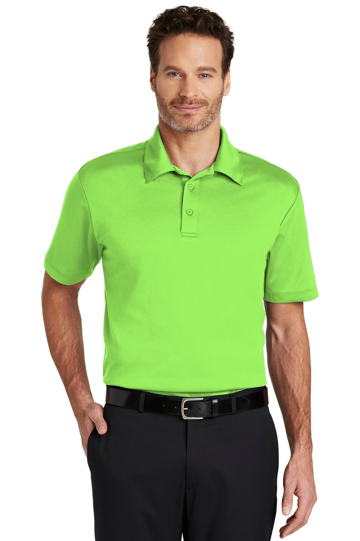 Polos/Knits Lime Port Authority