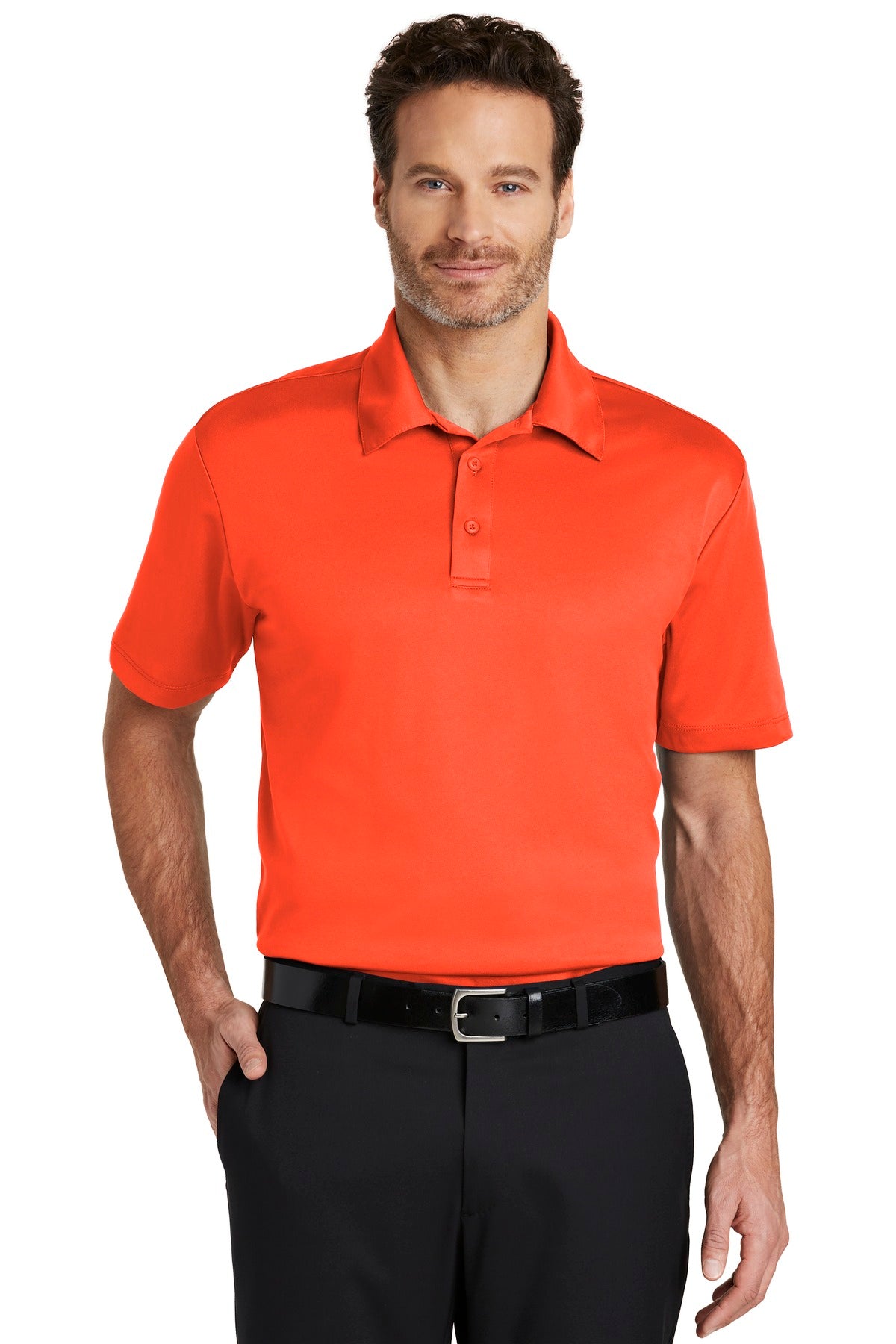 Polos/Knits Neon Orange Port Authority