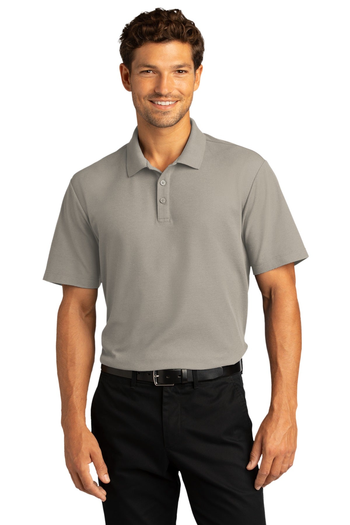 Polos/Knits Gusty Grey Port Authority