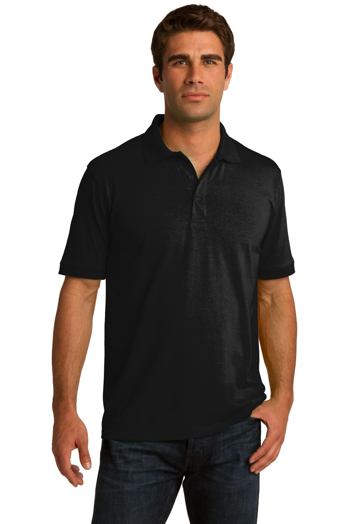 Polos/Knits Jet Black Port & Company