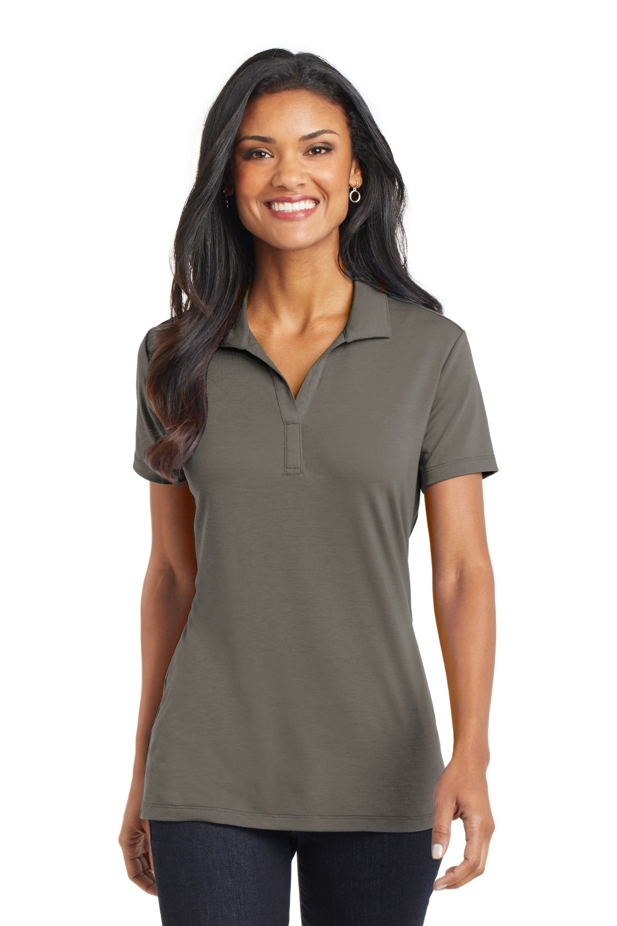 Ladies Grey Smoke Port Authority