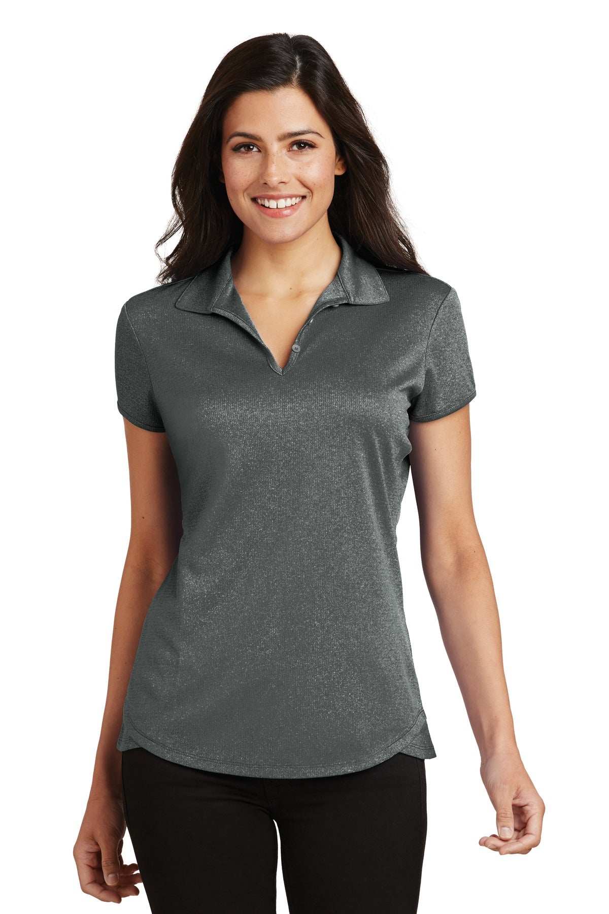 Ladies Charcoal Heather Port Authority