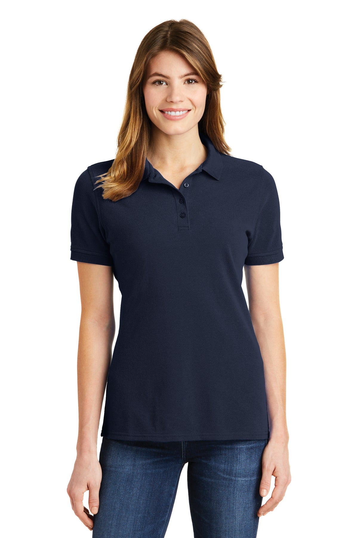 Ladies Deep Navy Port & Company