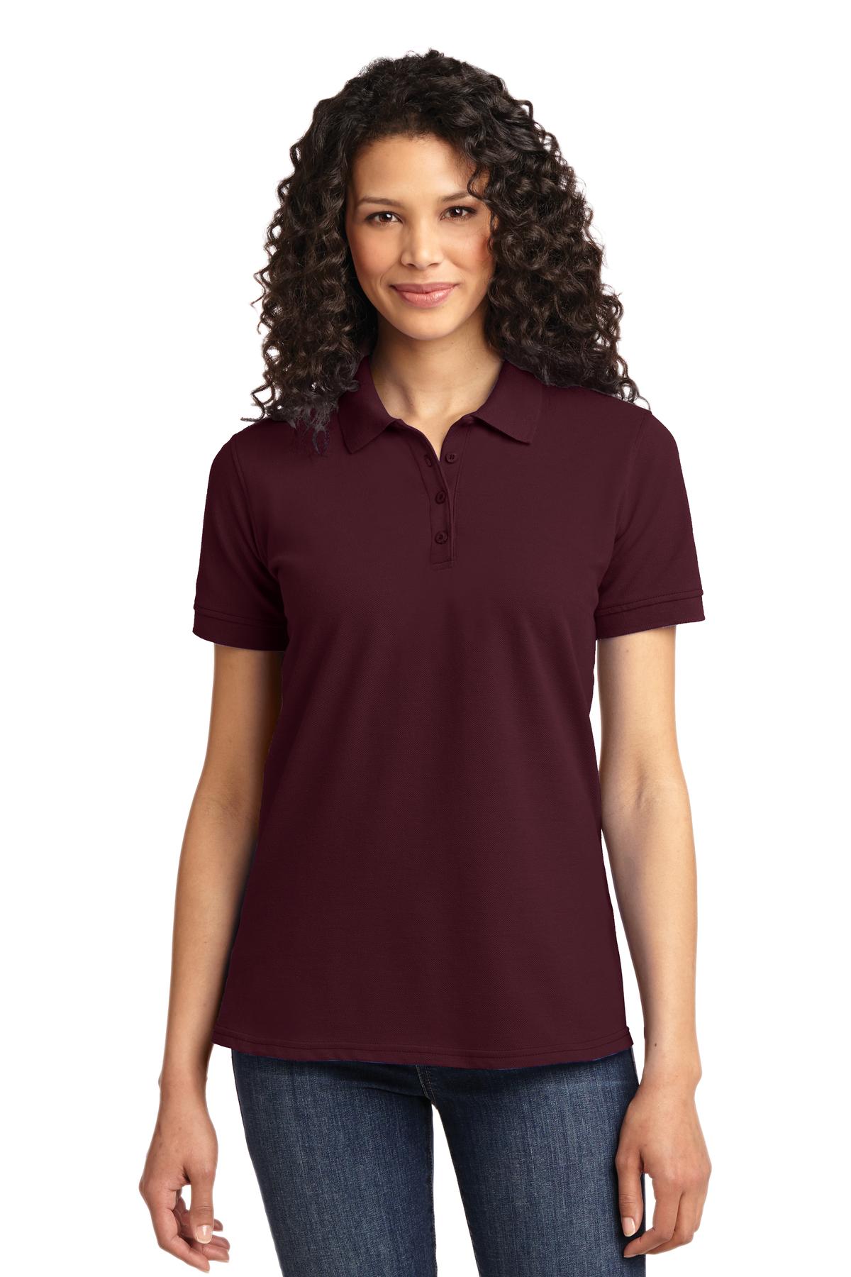 Ladies Athletic Maroon Port & Company