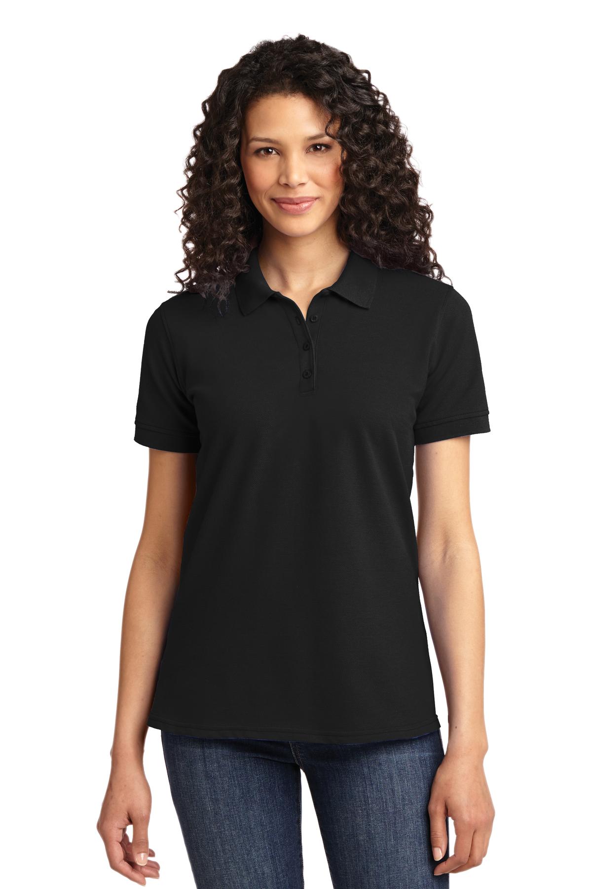 Ladies Jet Black Port & Company