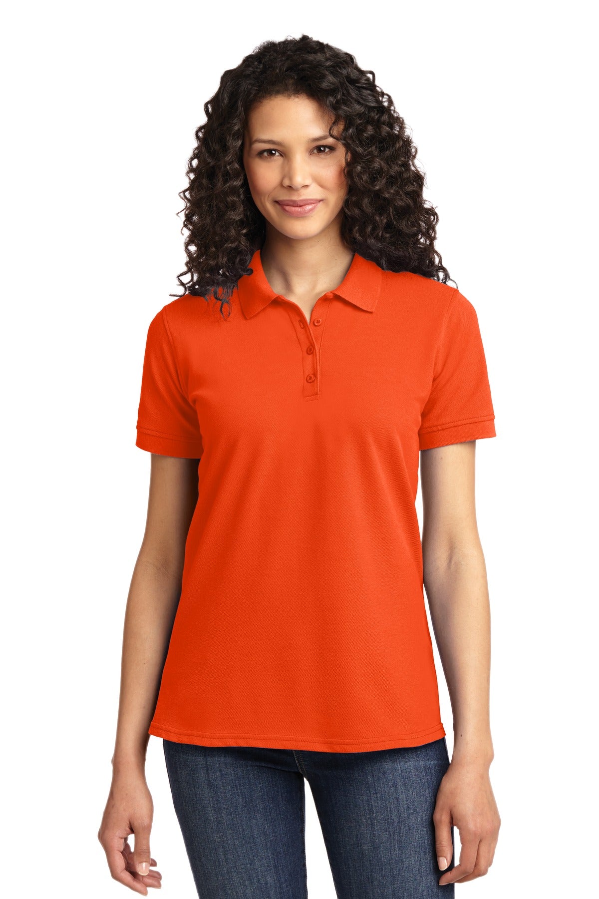 Ladies Orange Port & Company