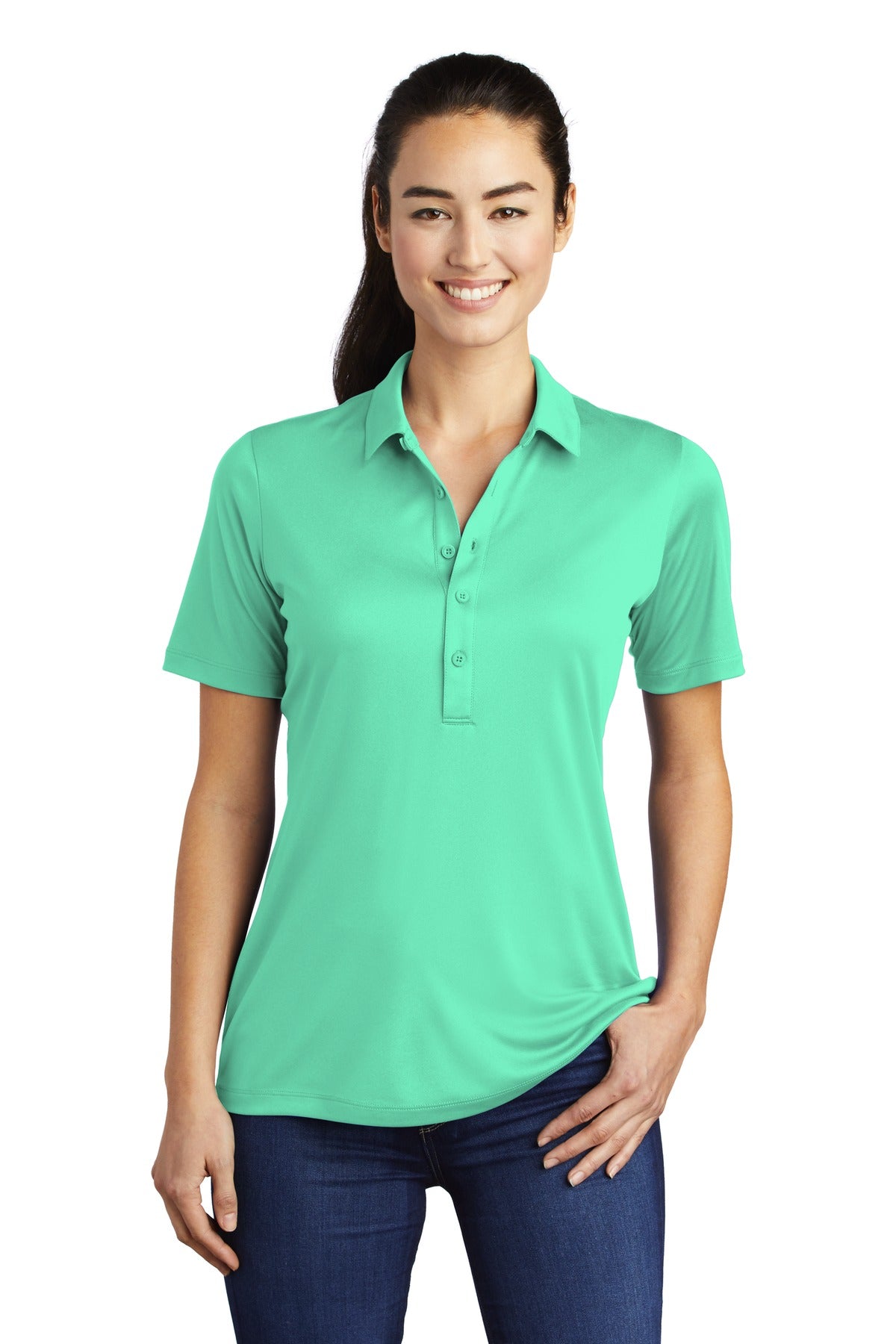 Ladies Bright Seafoam Sport-Tek