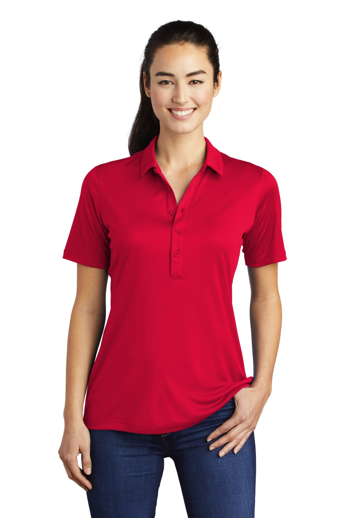 Ladies True Red Sport-Tek