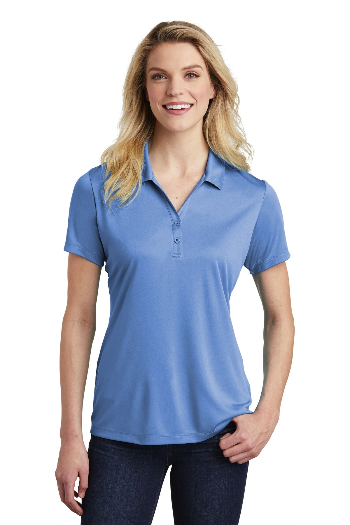 Ladies Carolina Blue Sport-Tek