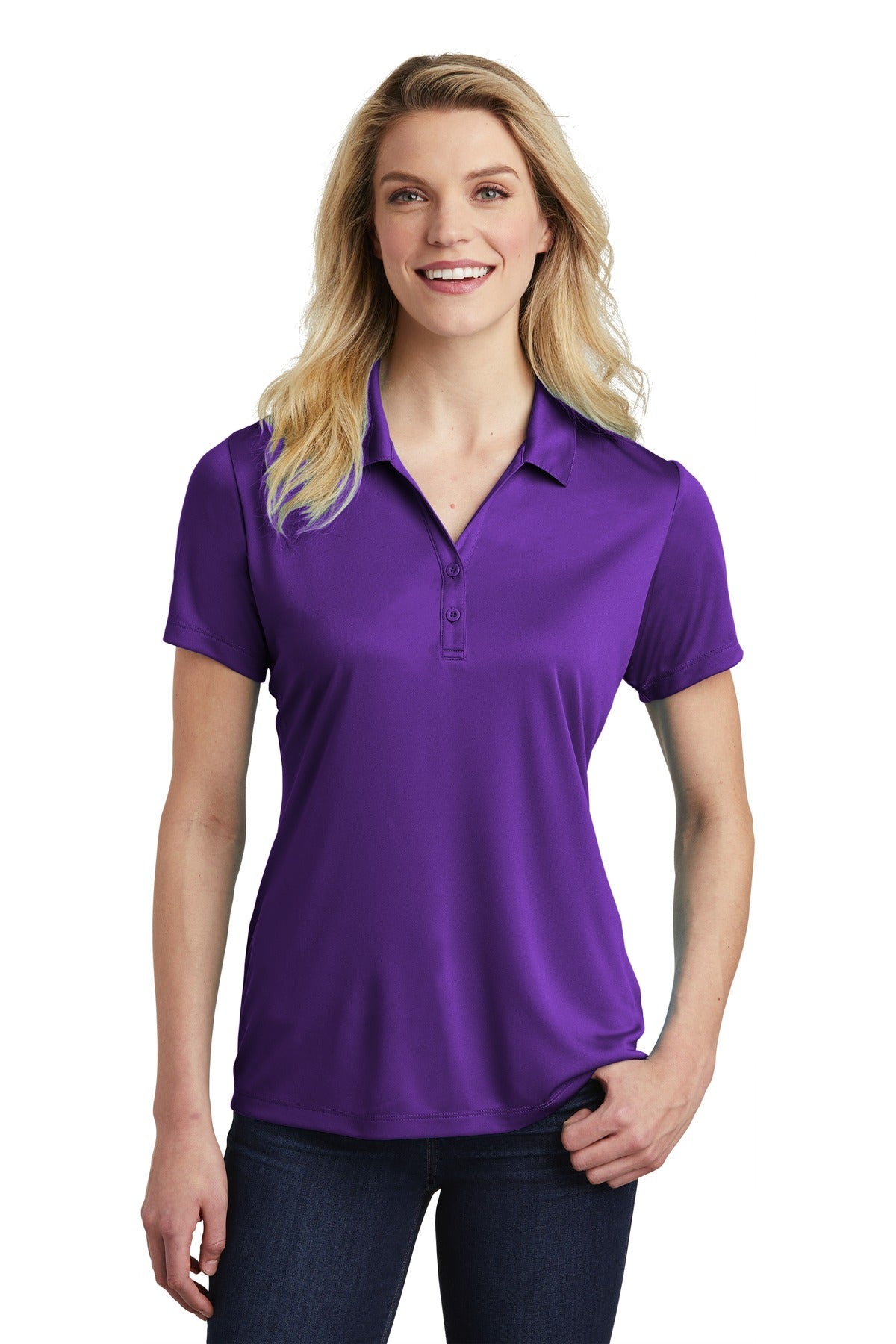 Ladies Purple Sport-Tek