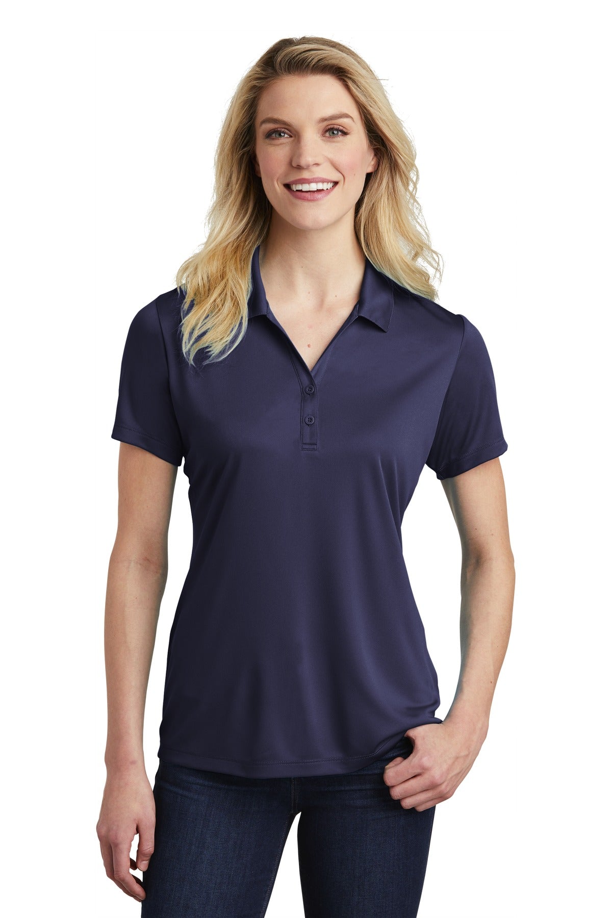 Ladies True Navy Sport-Tek